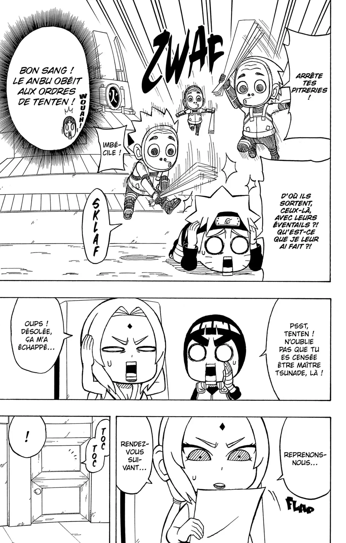 Rock Lee – Les péripéties d’un ninja en herbe Volume 7 page 40