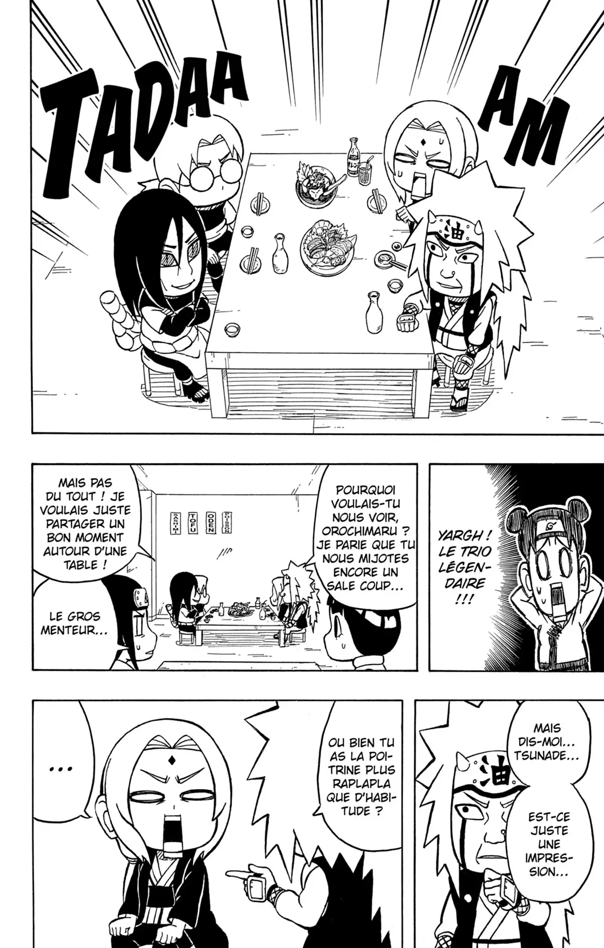 Rock Lee – Les péripéties d’un ninja en herbe Volume 7 page 45