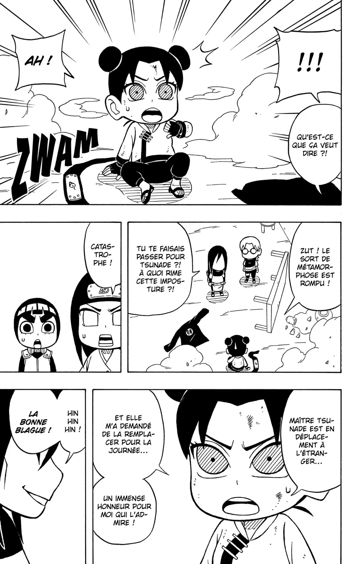 Rock Lee – Les péripéties d’un ninja en herbe Volume 7 page 48