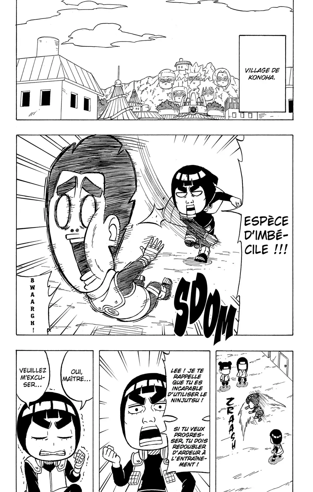 Rock Lee – Les péripéties d’un ninja en herbe Volume 7 page 57