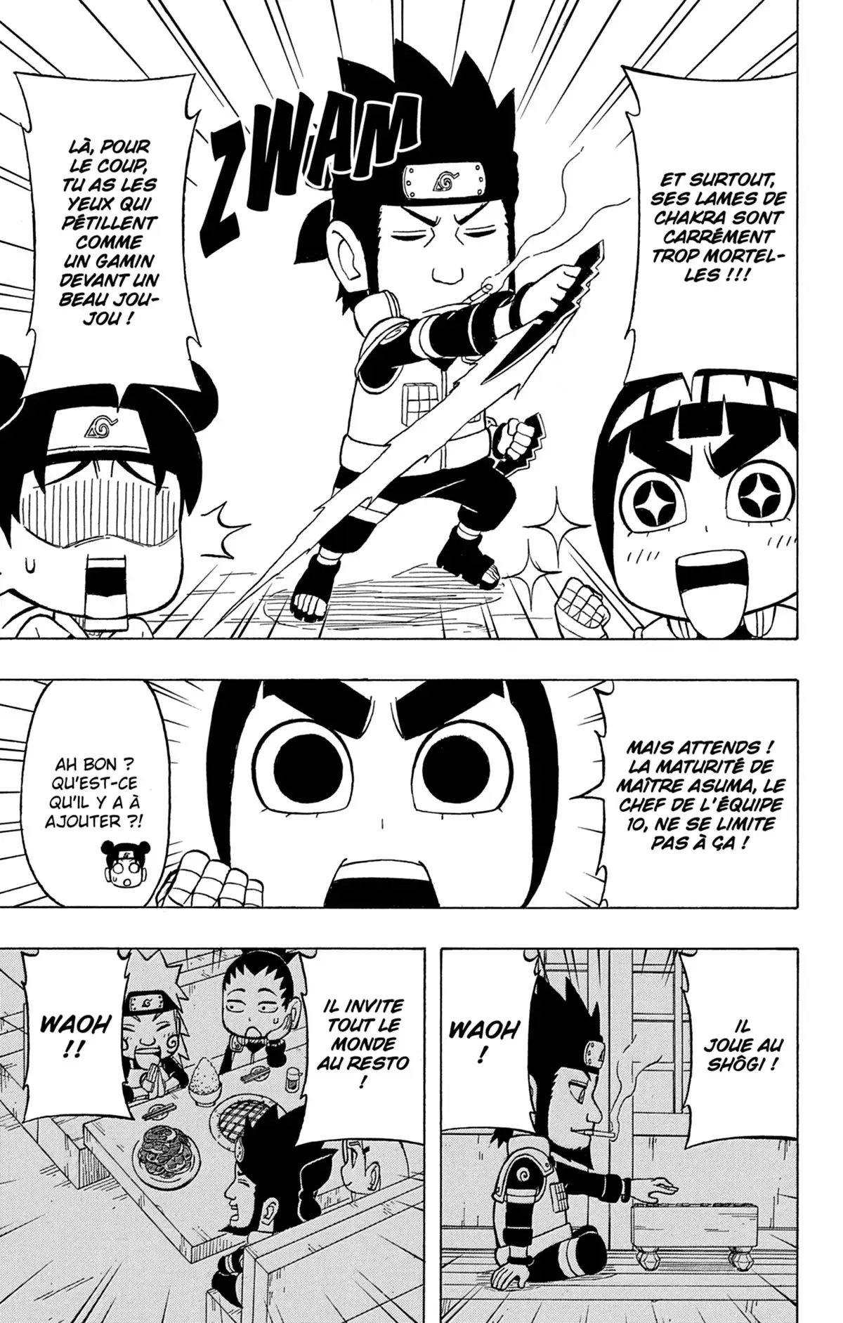 Rock Lee – Les péripéties d’un ninja en herbe Volume 7 page 62