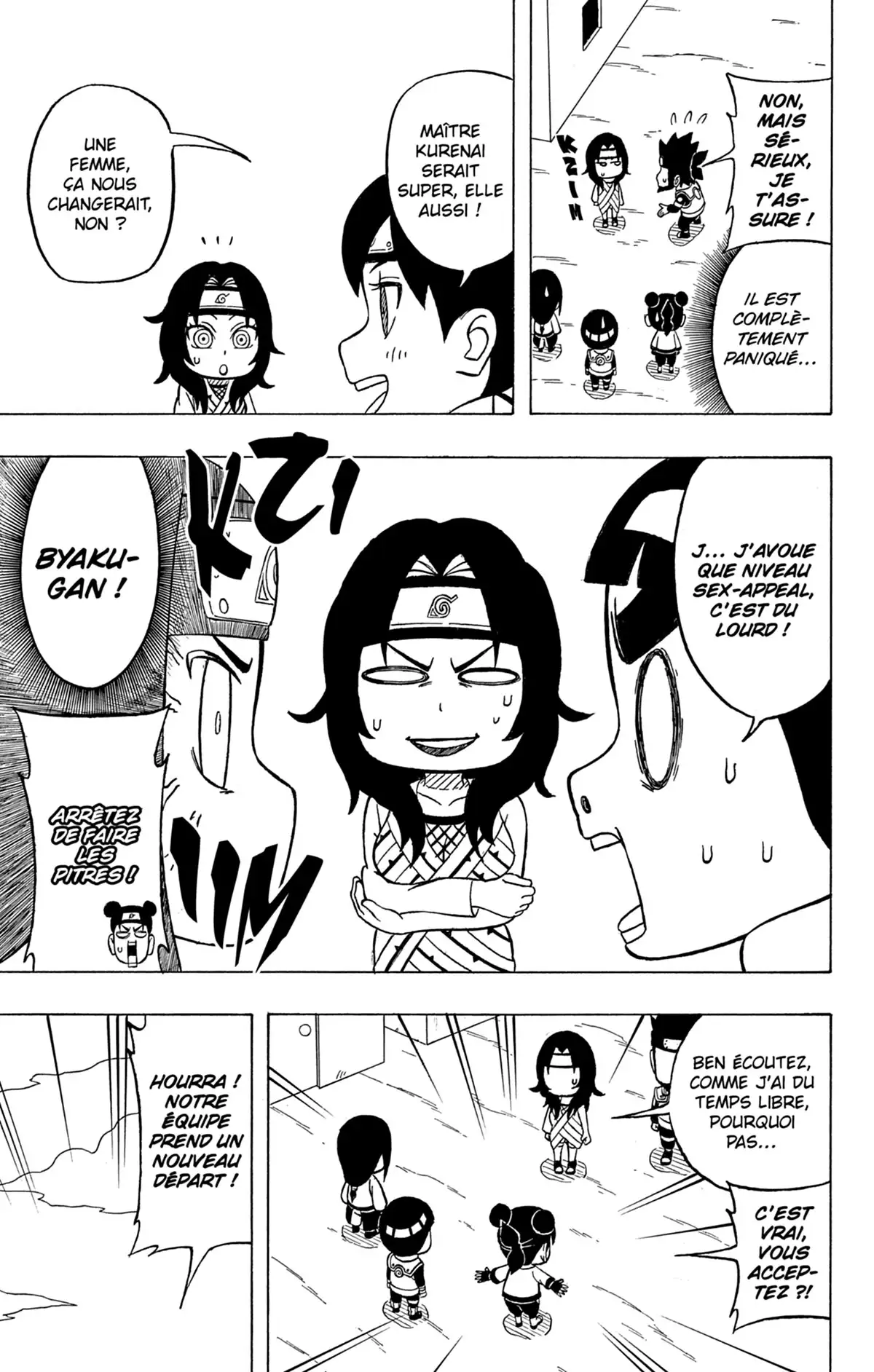 Rock Lee – Les péripéties d’un ninja en herbe Volume 7 page 64