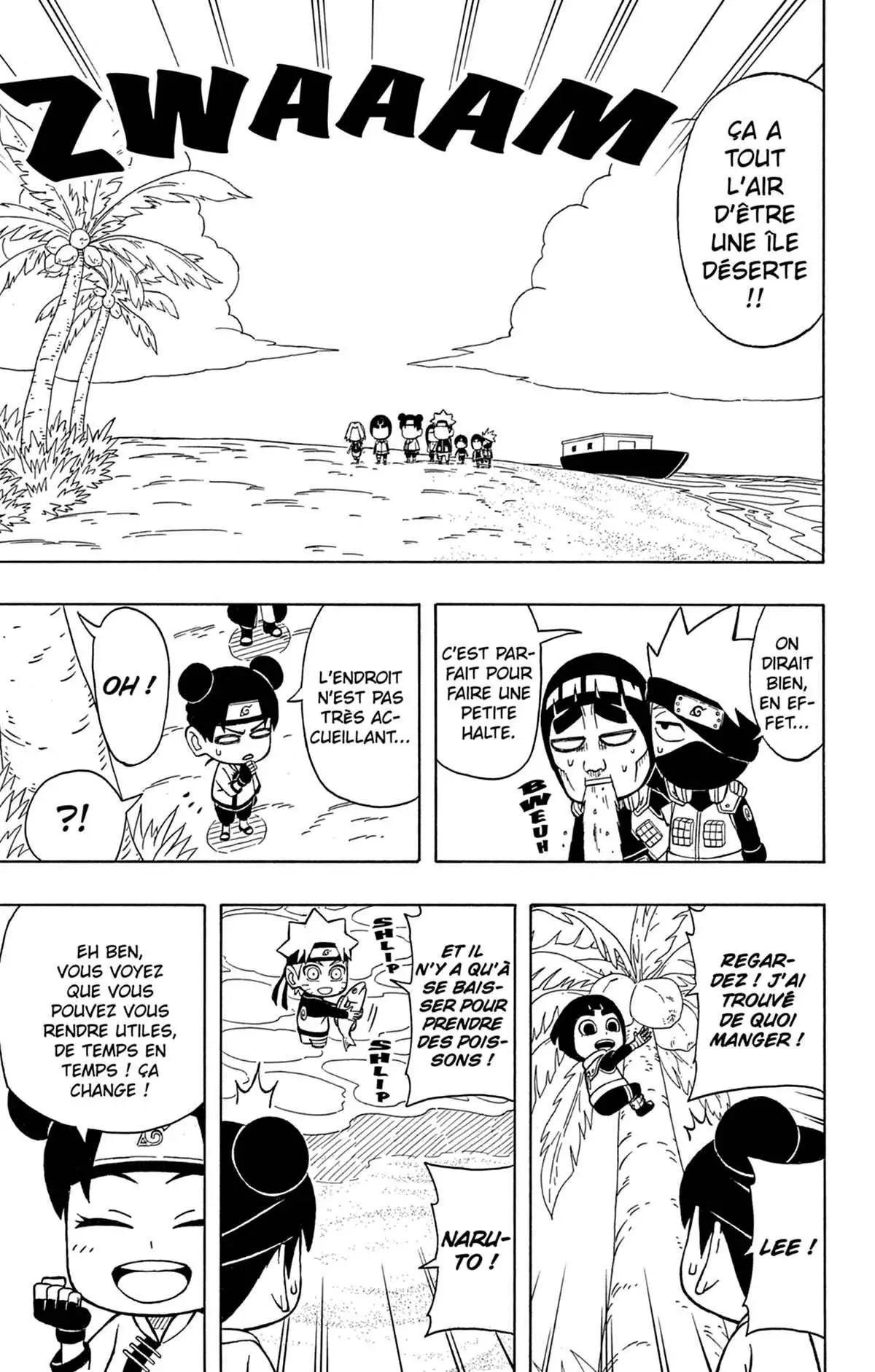 Rock Lee – Les péripéties d’un ninja en herbe Volume 6 page 14