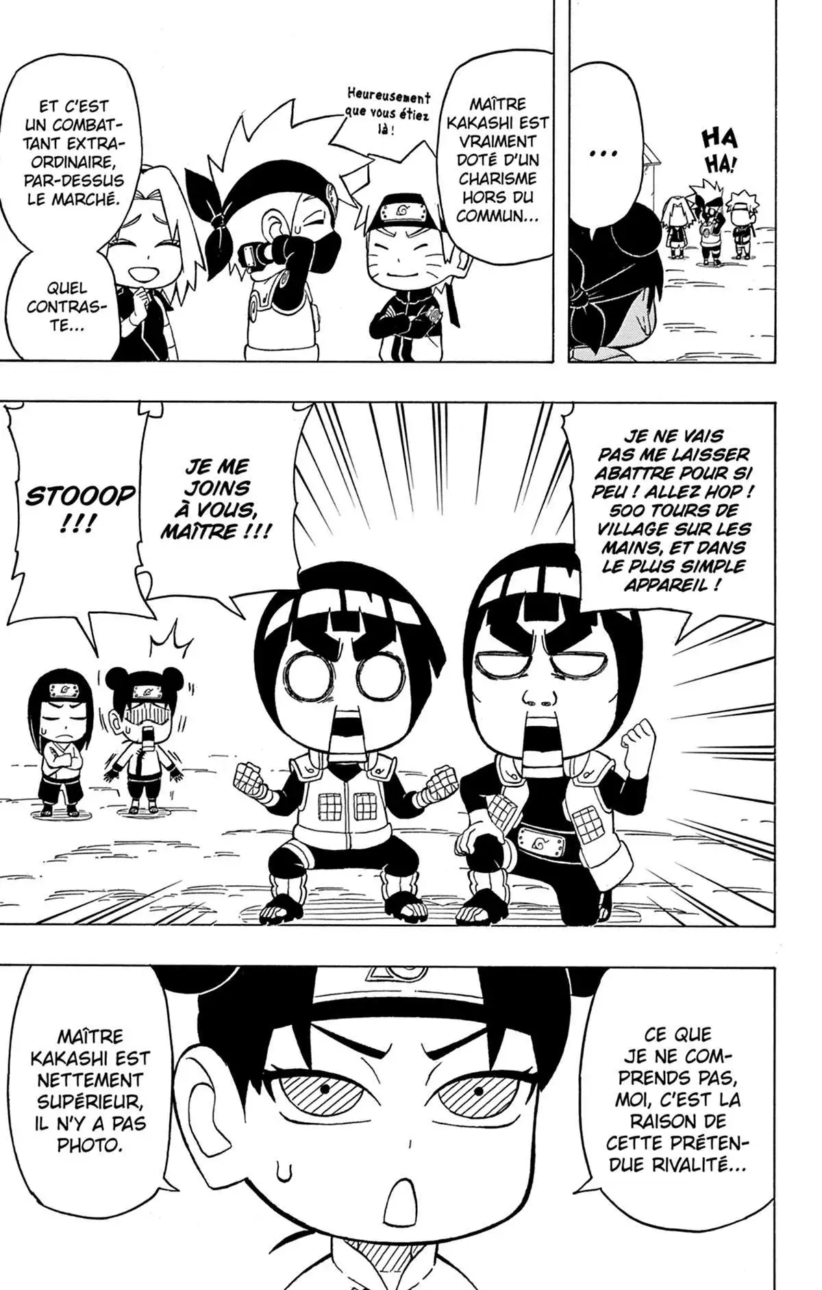 Rock Lee – Les péripéties d’un ninja en herbe Volume 6 page 40