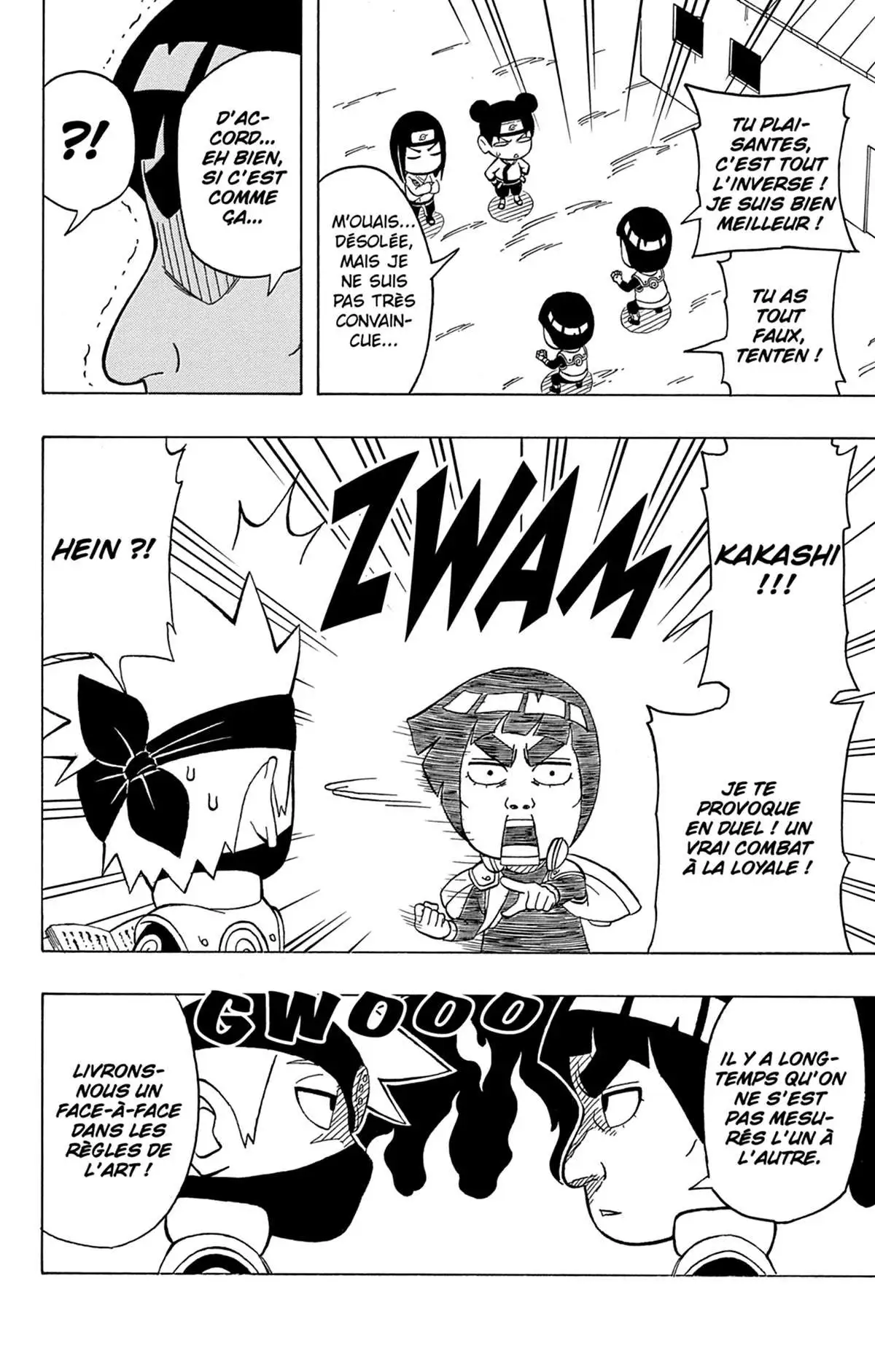 Rock Lee – Les péripéties d’un ninja en herbe Volume 6 page 41