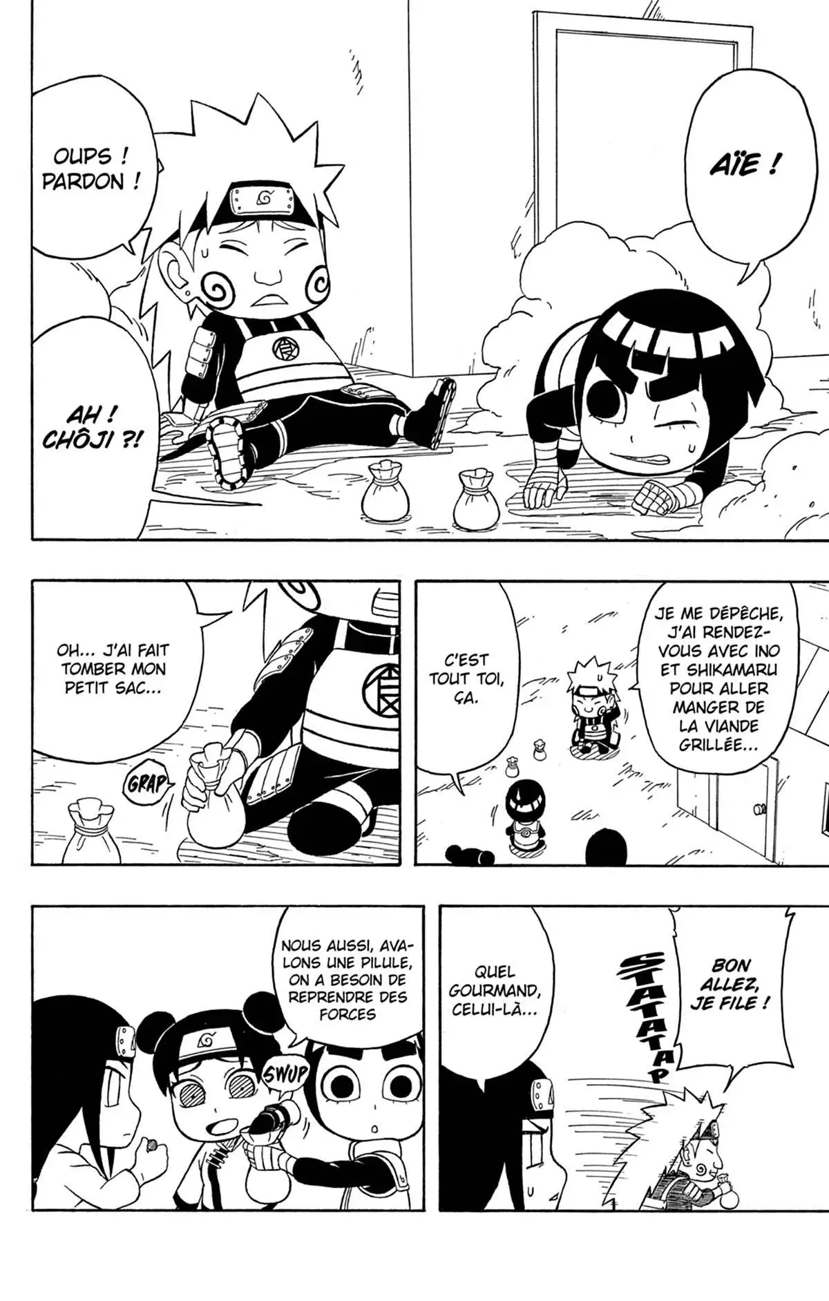 Rock Lee – Les péripéties d’un ninja en herbe Volume 6 page 65