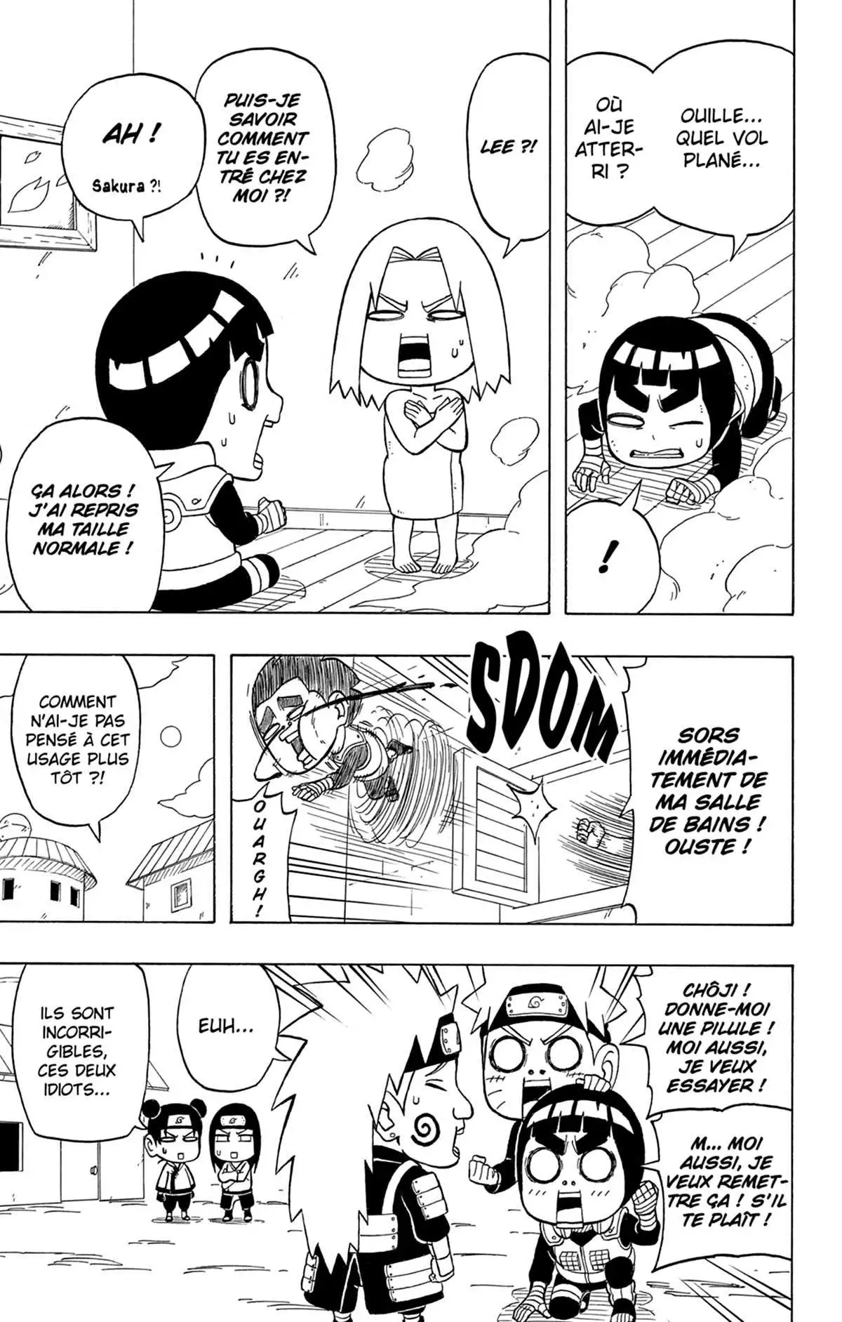 Rock Lee – Les péripéties d’un ninja en herbe Volume 6 page 90