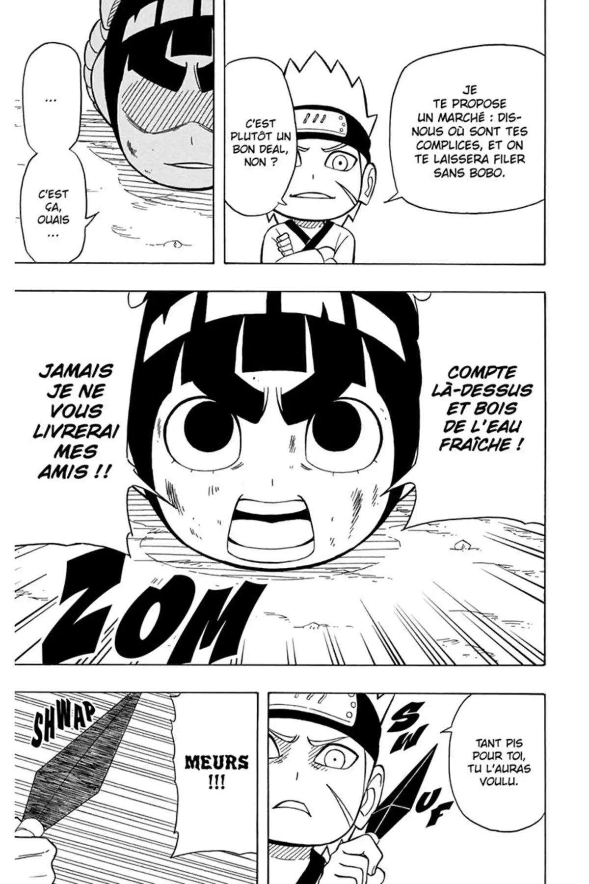 Rock Lee – Les péripéties d’un ninja en herbe Volume 3 page 28