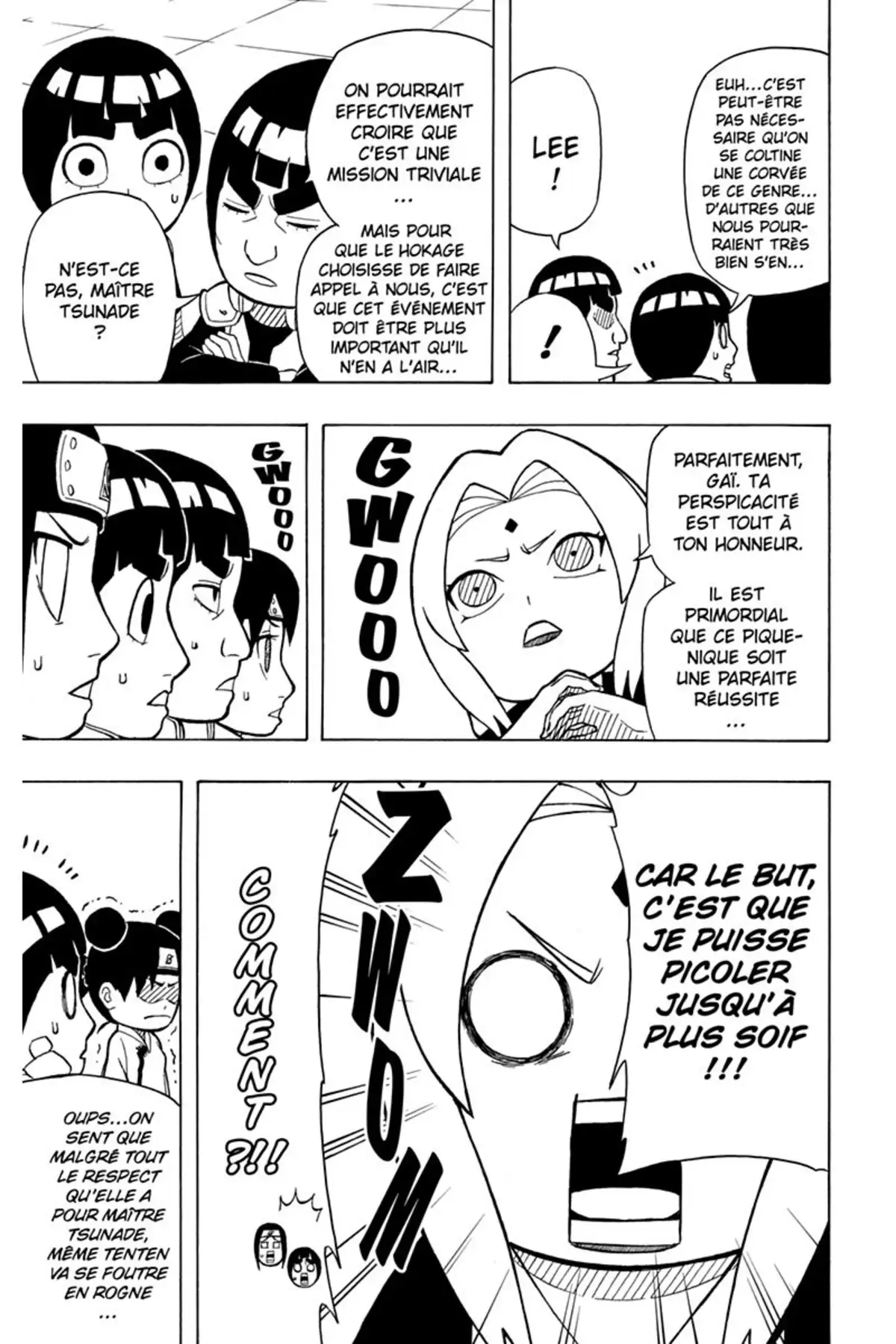 Rock Lee – Les péripéties d’un ninja en herbe Volume 2 page 100
