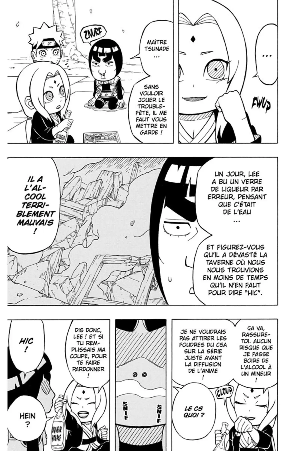 Rock Lee – Les péripéties d’un ninja en herbe Volume 2 page 110