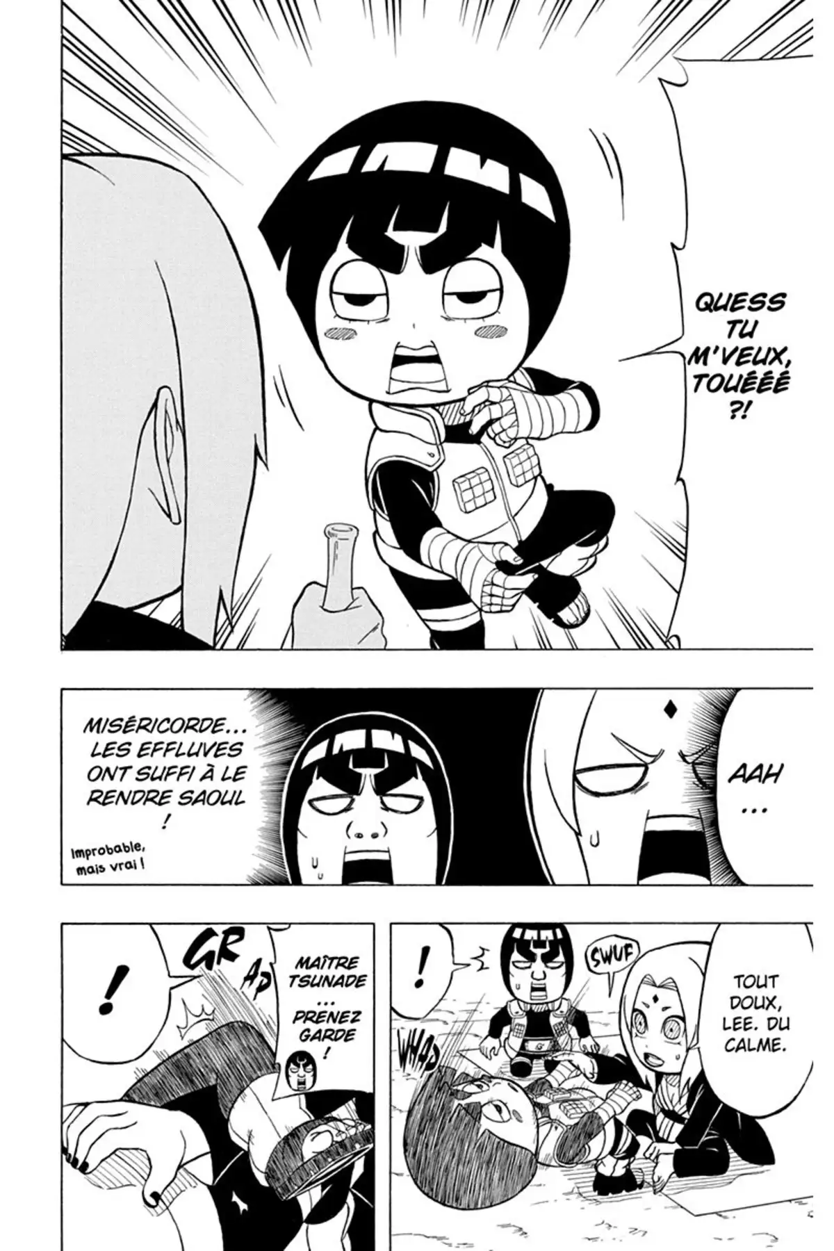 Rock Lee – Les péripéties d’un ninja en herbe Volume 2 page 111