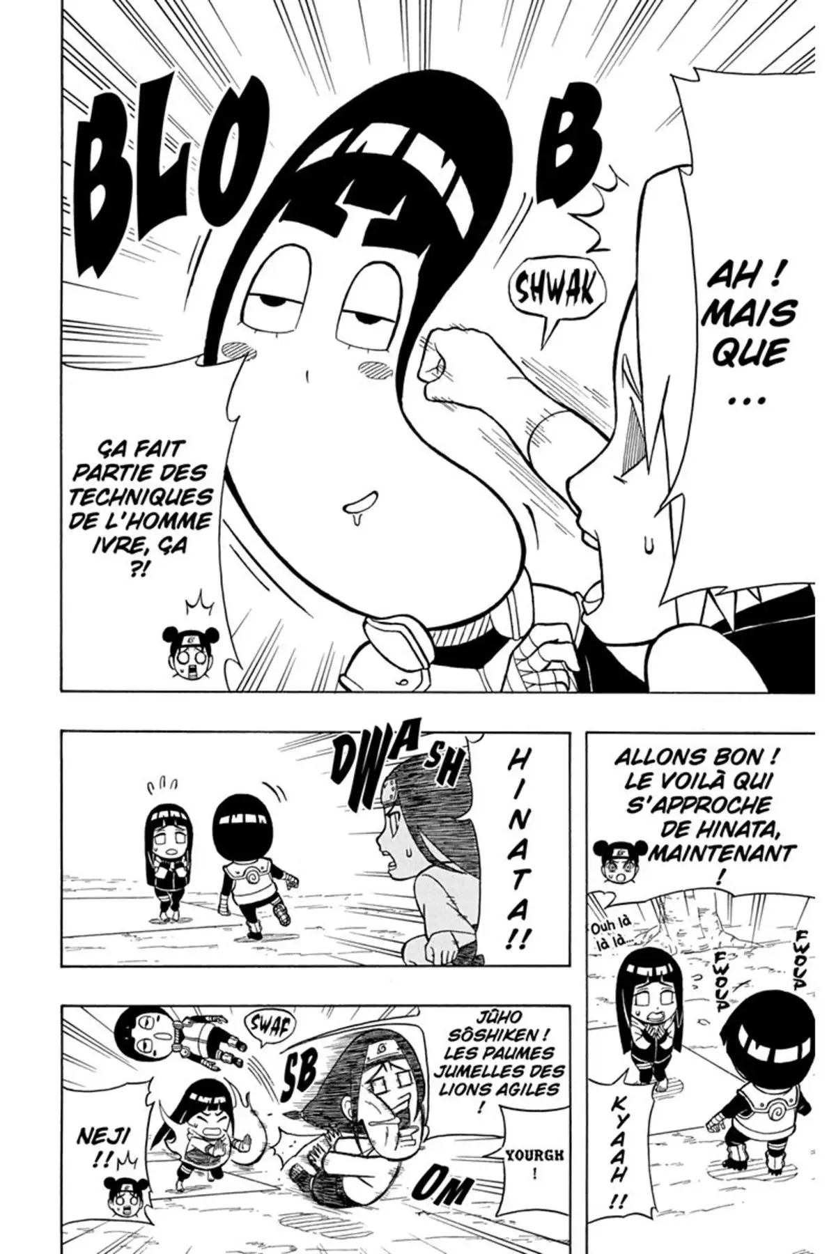 Rock Lee – Les péripéties d’un ninja en herbe Volume 2 page 113