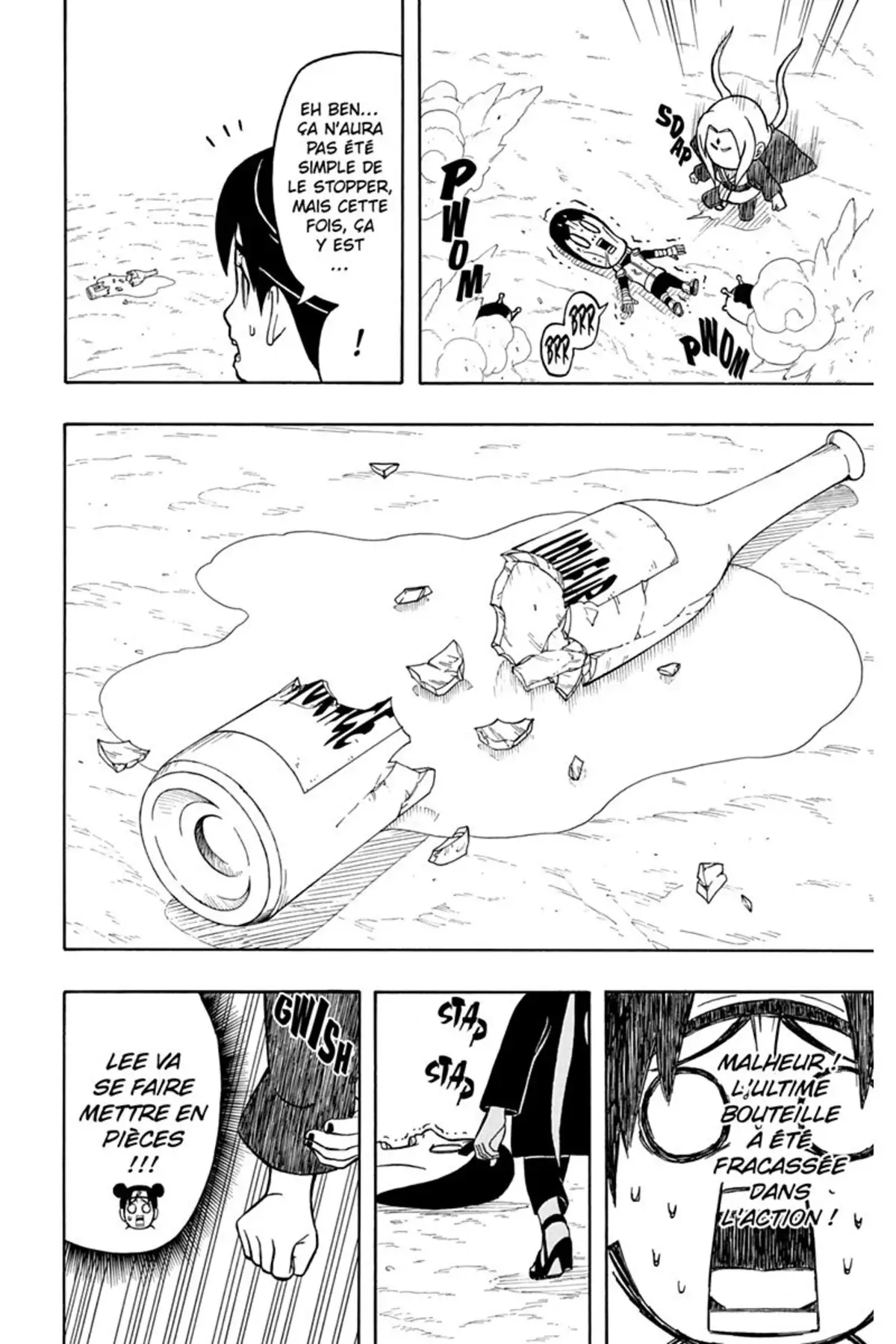 Rock Lee – Les péripéties d’un ninja en herbe Volume 2 page 123
