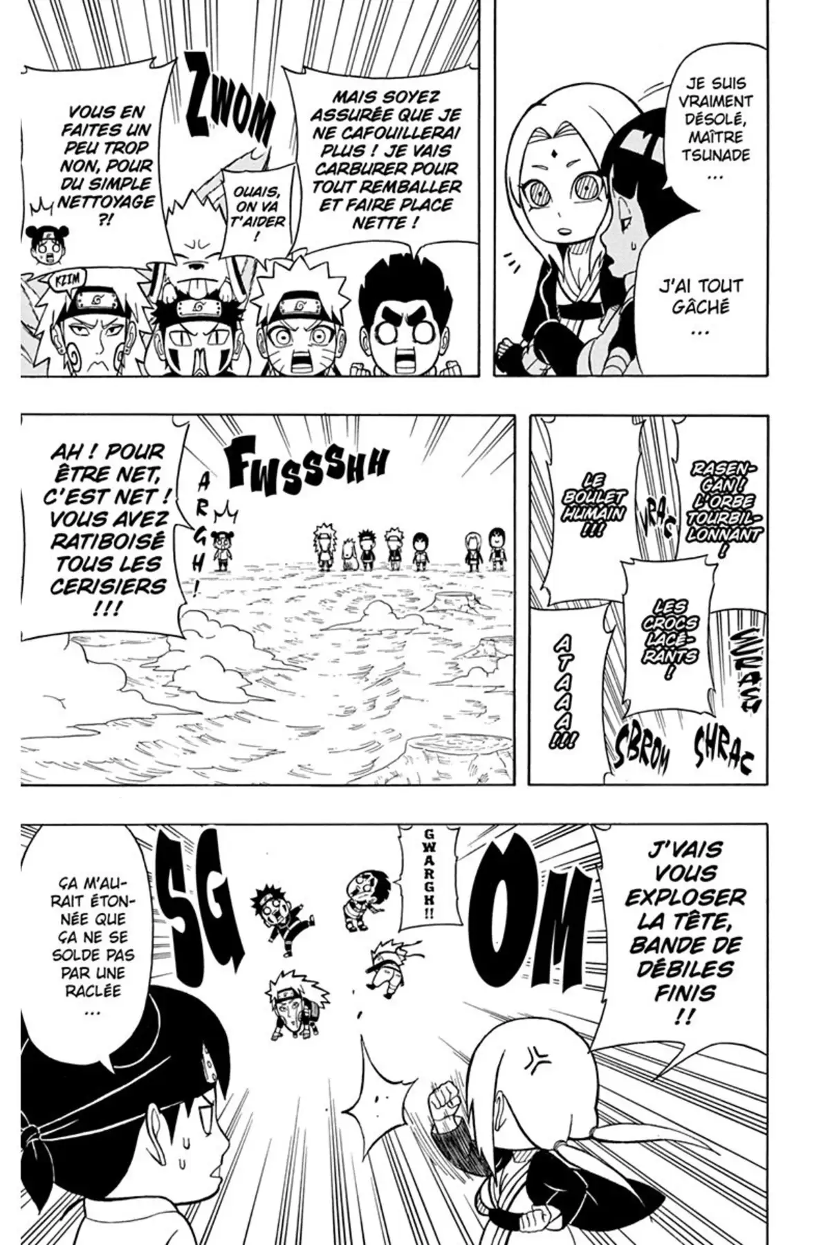 Rock Lee – Les péripéties d’un ninja en herbe Volume 2 page 126