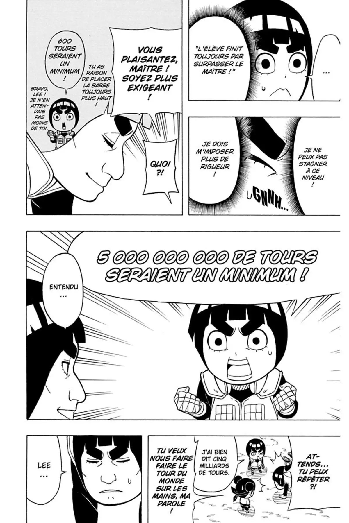 Rock Lee – Les péripéties d’un ninja en herbe Volume 2 page 13