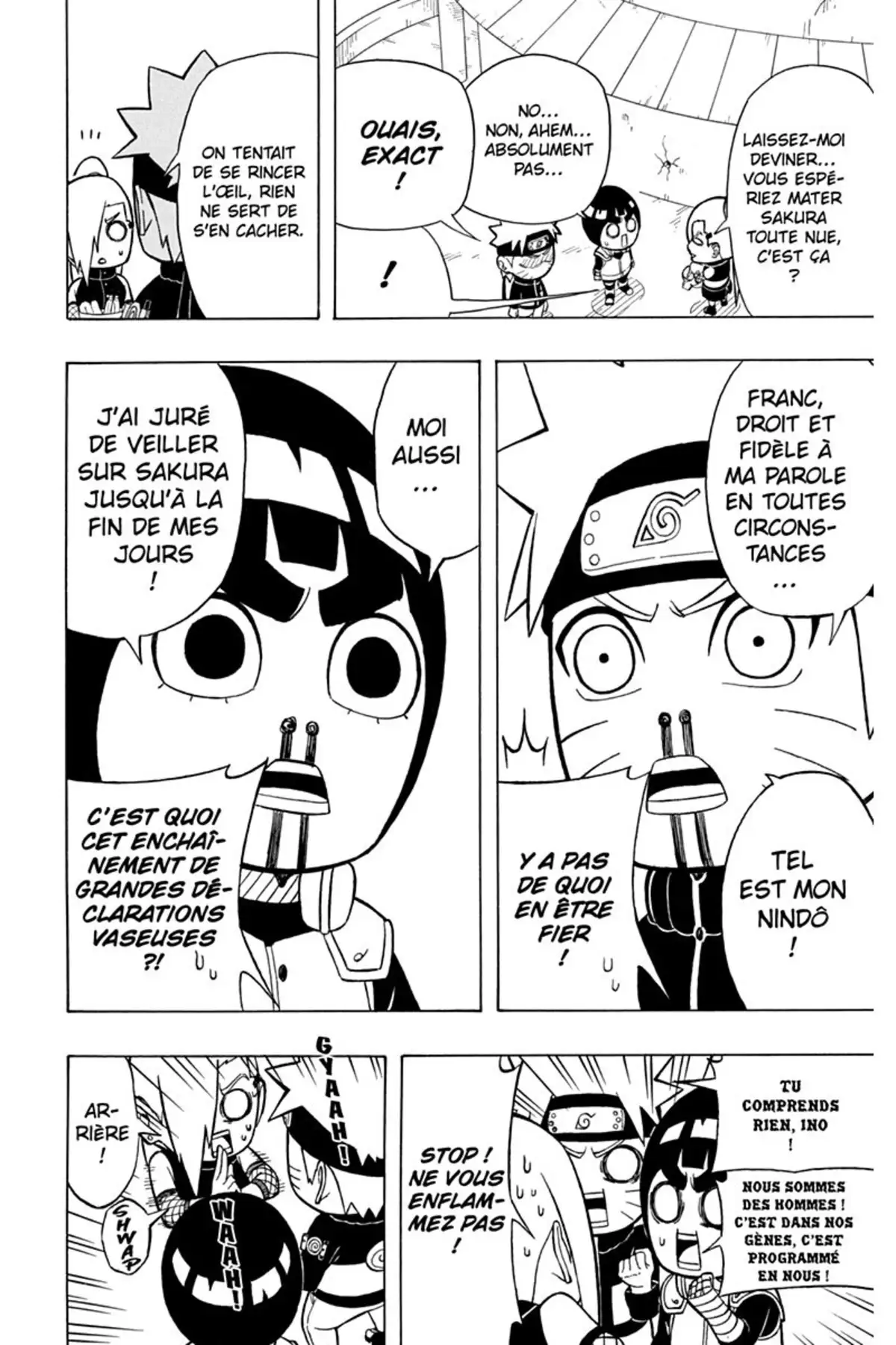 Rock Lee – Les péripéties d’un ninja en herbe Volume 2 page 131