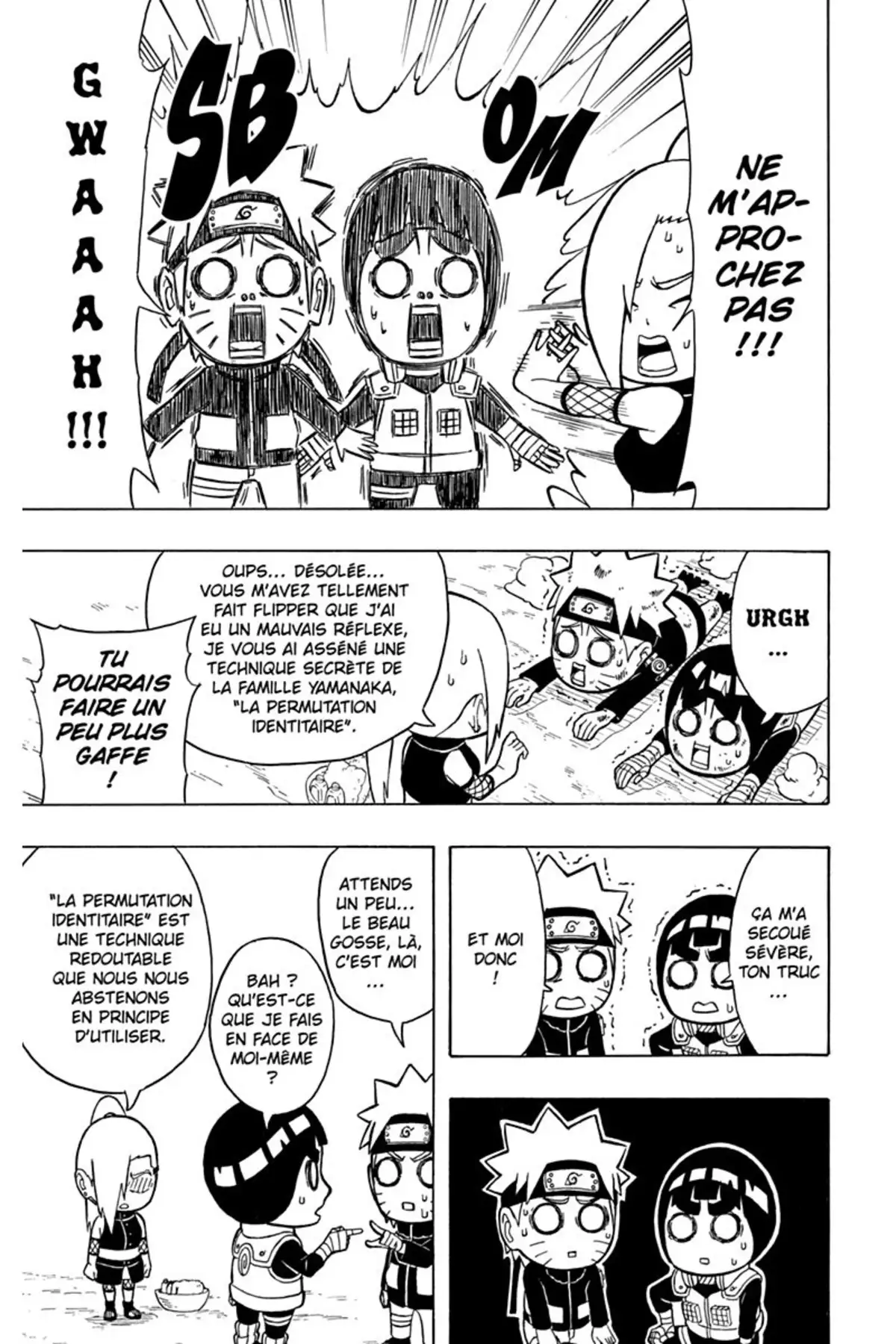 Rock Lee – Les péripéties d’un ninja en herbe Volume 2 page 132