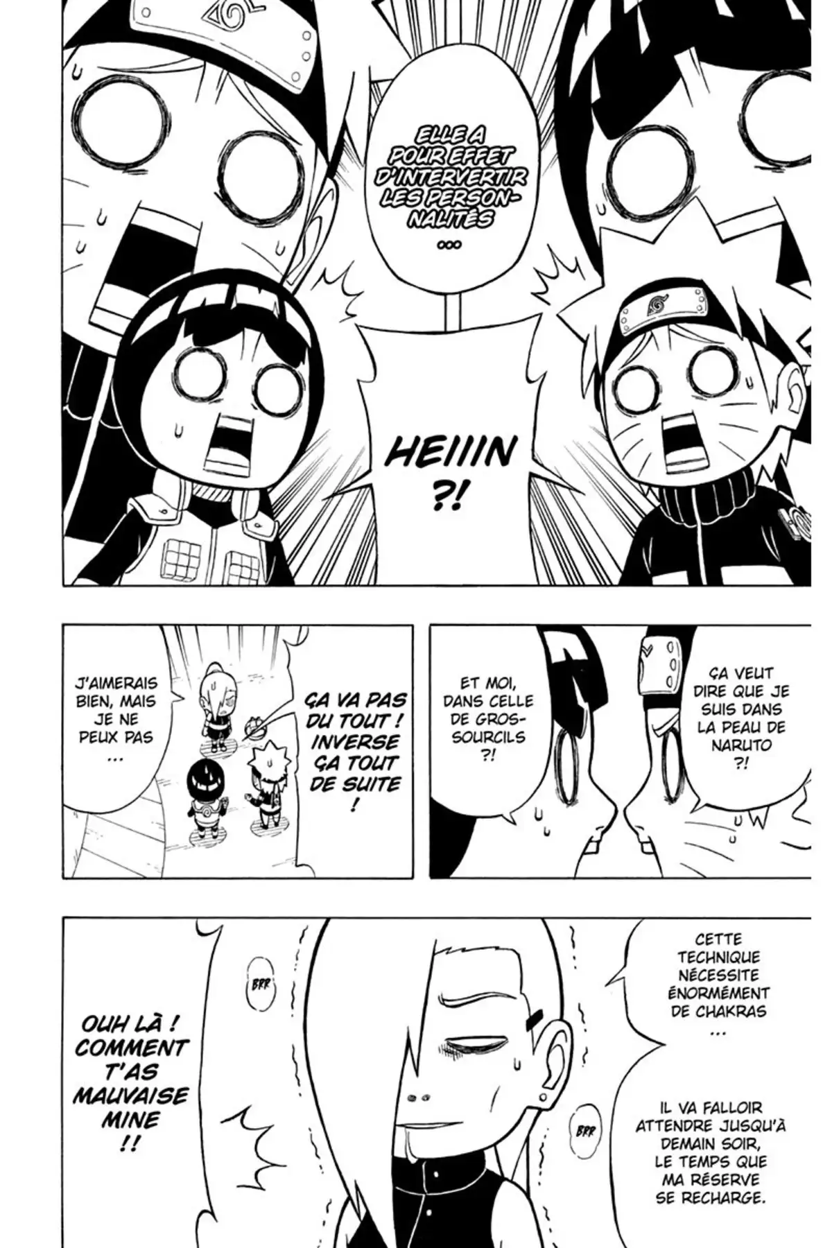 Rock Lee – Les péripéties d’un ninja en herbe Volume 2 page 133