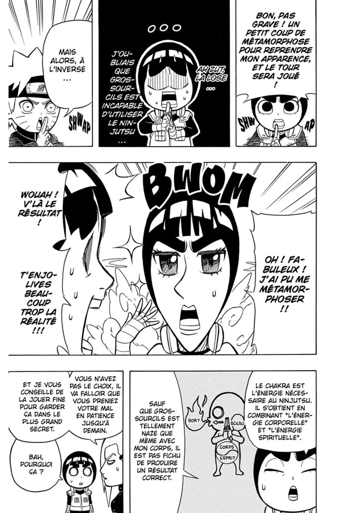 Rock Lee – Les péripéties d’un ninja en herbe Volume 2 page 134