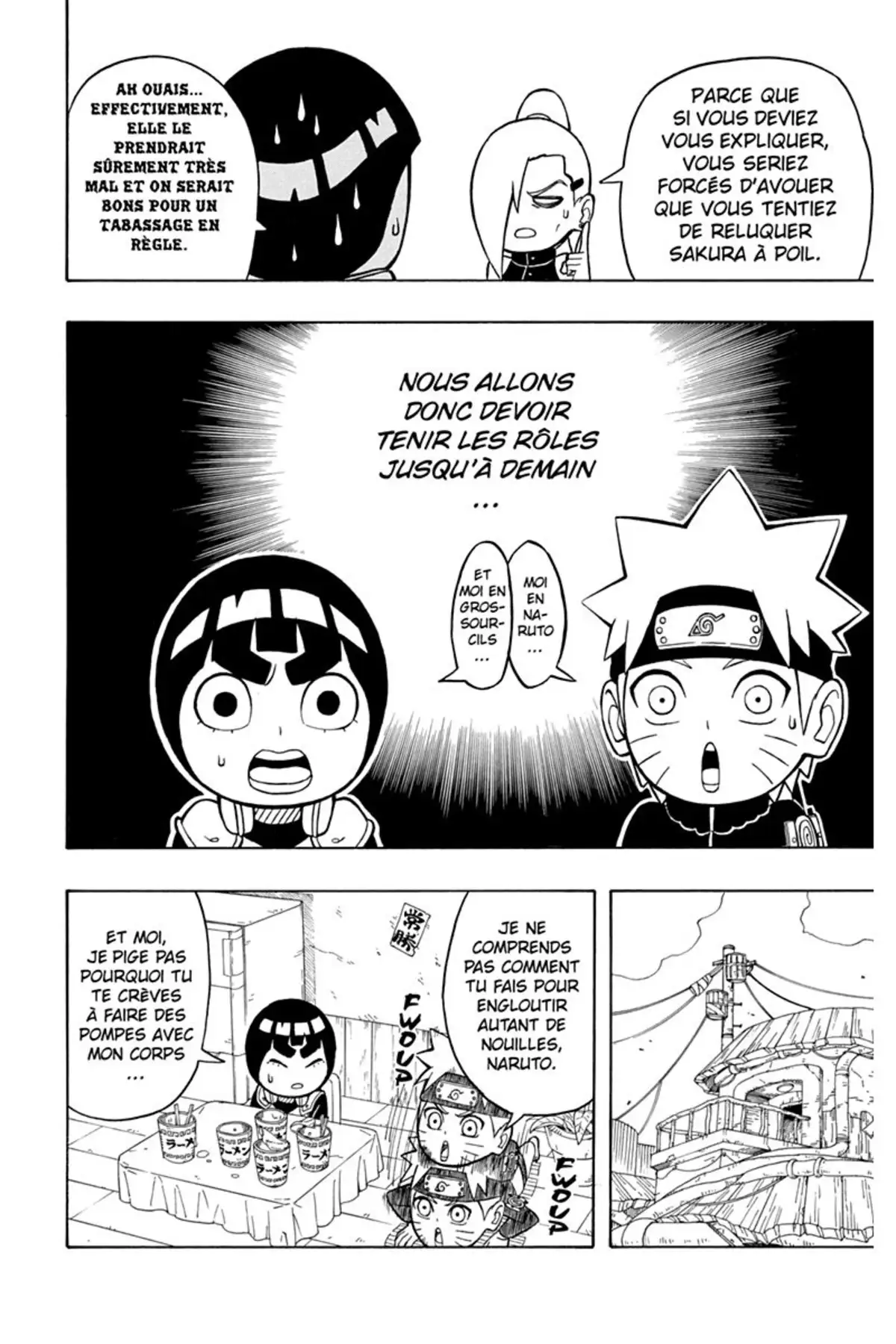 Rock Lee – Les péripéties d’un ninja en herbe Volume 2 page 135