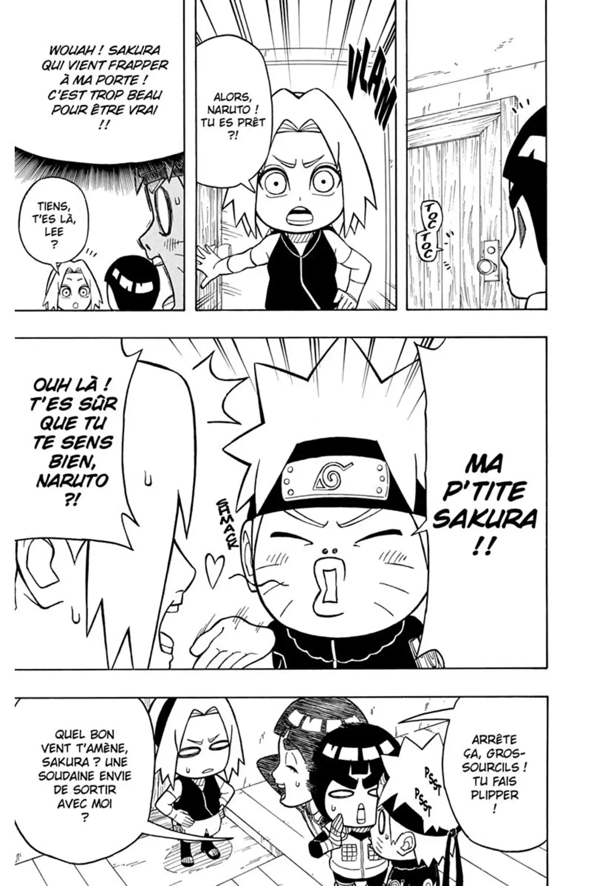 Rock Lee – Les péripéties d’un ninja en herbe Volume 2 page 136