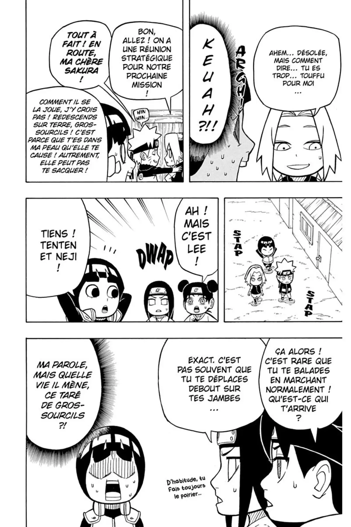 Rock Lee – Les péripéties d’un ninja en herbe Volume 2 page 137