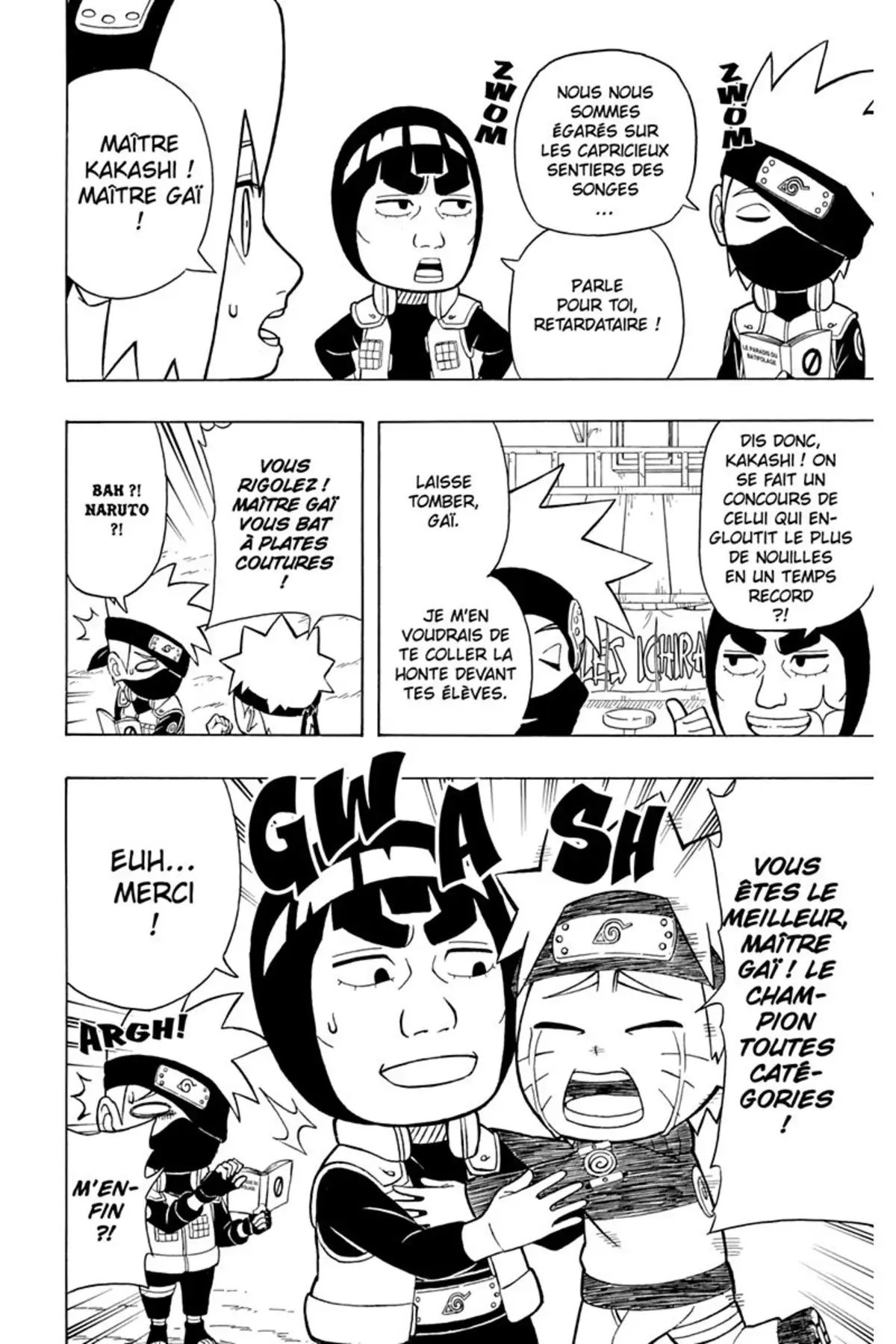 Rock Lee – Les péripéties d’un ninja en herbe Volume 2 page 139
