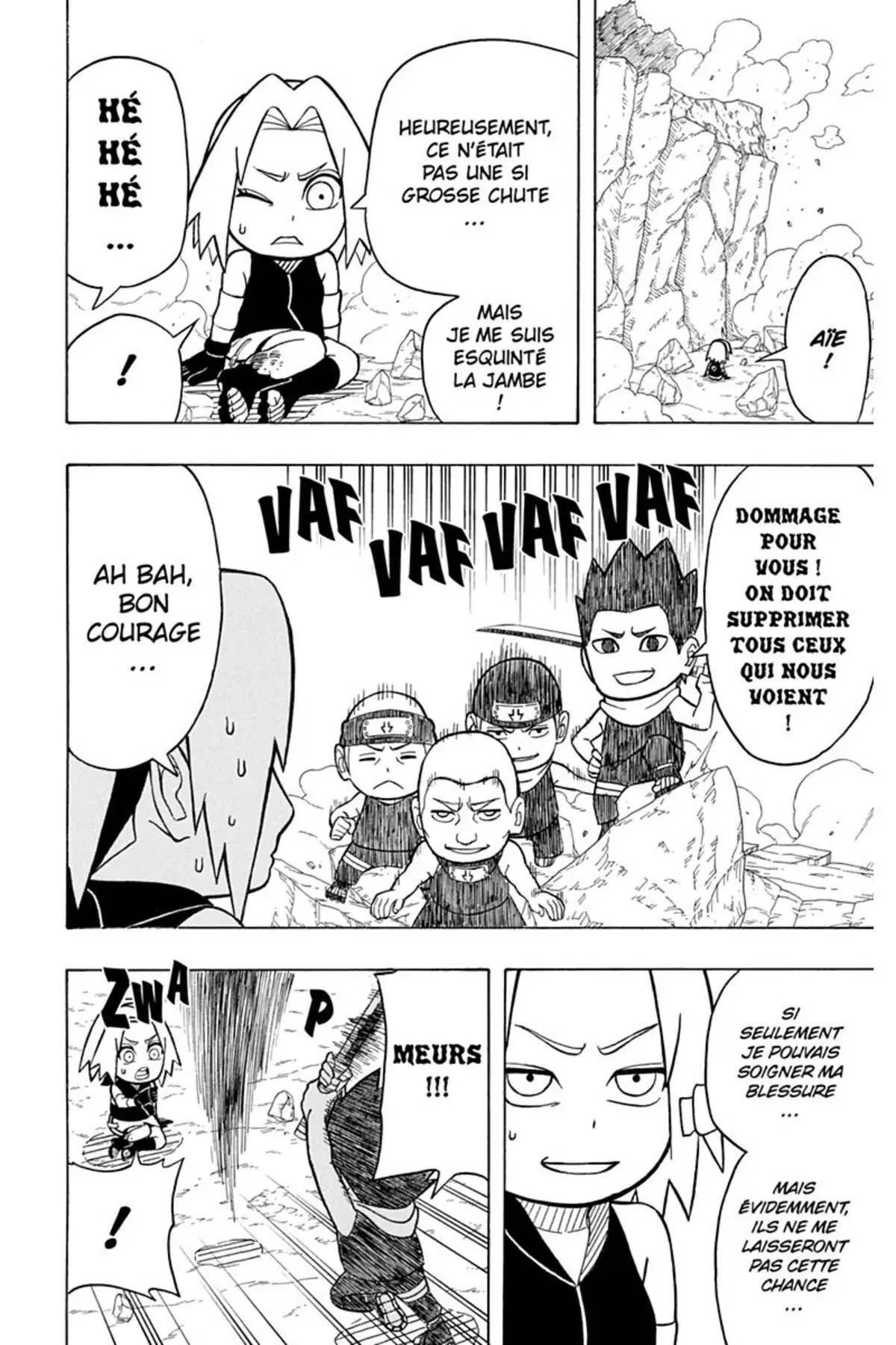 Rock Lee – Les péripéties d’un ninja en herbe Volume 2 page 149
