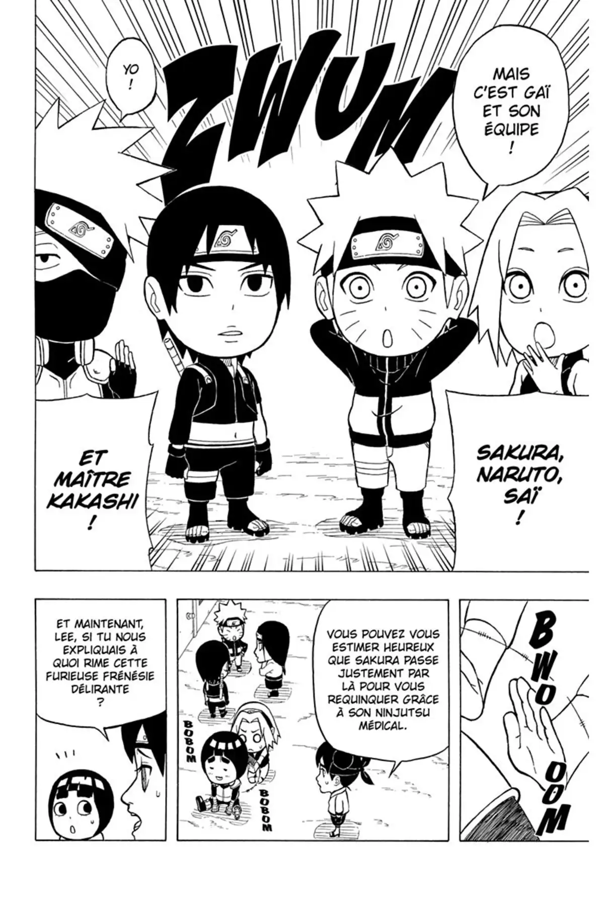 Rock Lee – Les péripéties d’un ninja en herbe Volume 2 page 15