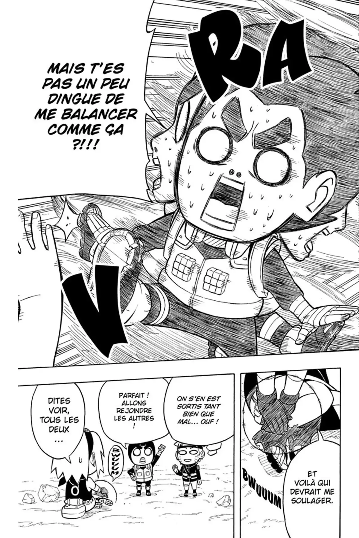 Rock Lee – Les péripéties d’un ninja en herbe Volume 2 page 154