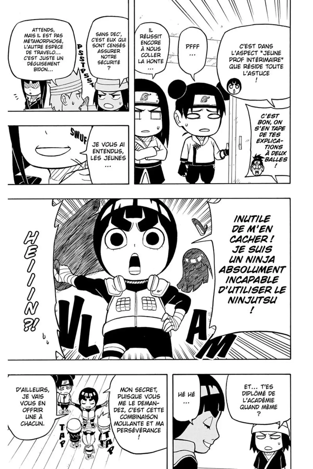 Rock Lee – Les péripéties d’un ninja en herbe Volume 2 page 160