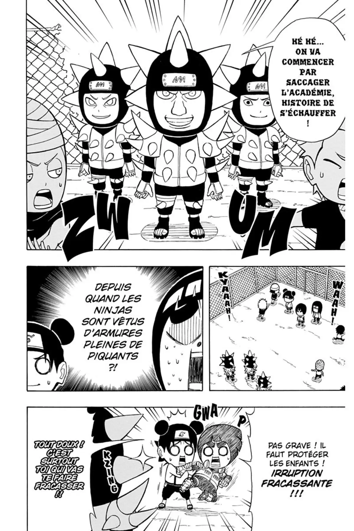 Rock Lee – Les péripéties d’un ninja en herbe Volume 2 page 163