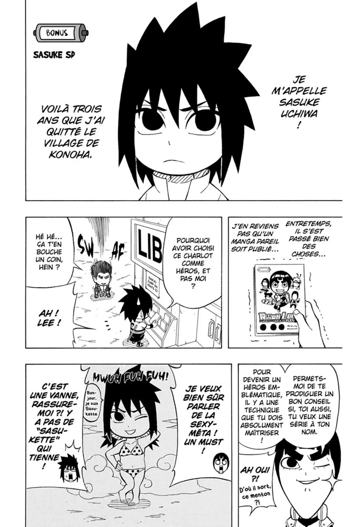 Rock Lee – Les péripéties d’un ninja en herbe Volume 2 page 173