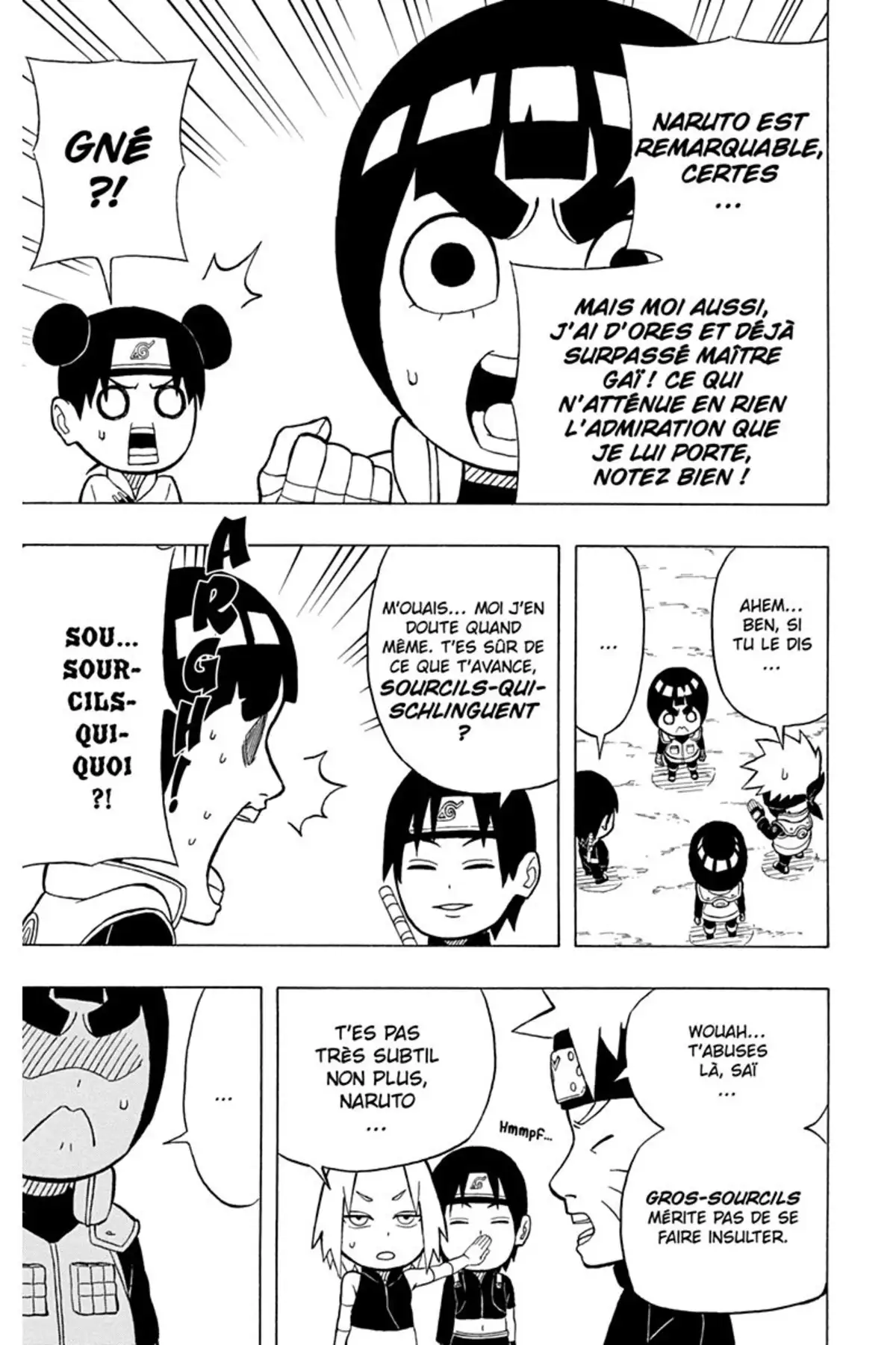 Rock Lee – Les péripéties d’un ninja en herbe Volume 2 page 18