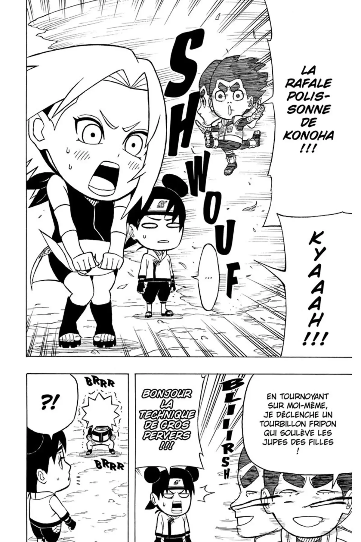 Rock Lee – Les péripéties d’un ninja en herbe Volume 2 page 25