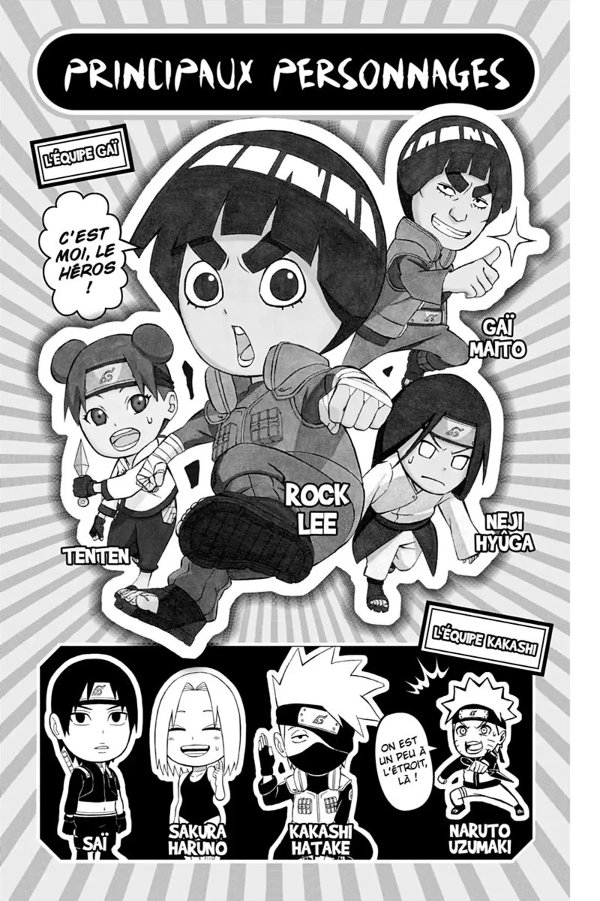 Rock Lee – Les péripéties d’un ninja en herbe Volume 2 page 3