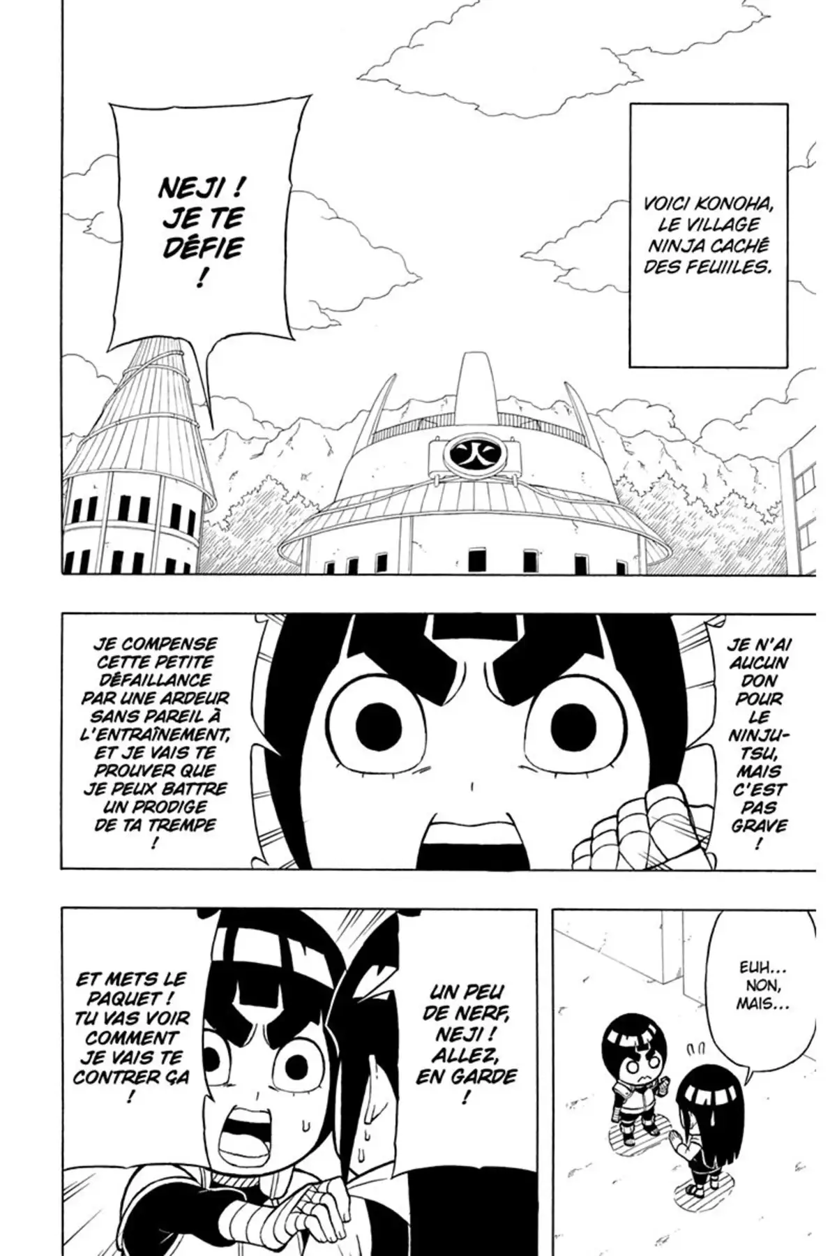 Rock Lee – Les péripéties d’un ninja en herbe Volume 2 page 39