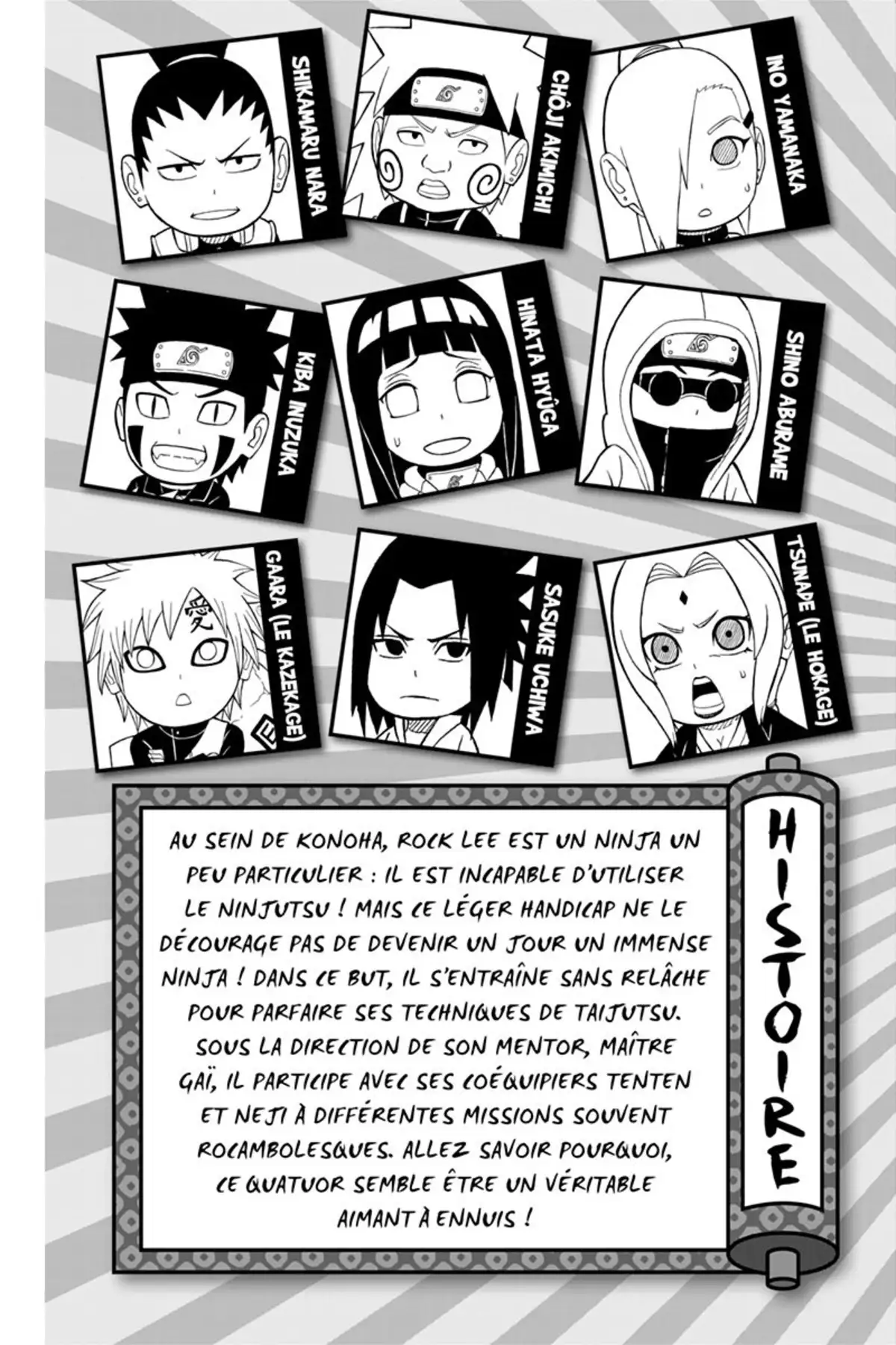 Rock Lee – Les péripéties d’un ninja en herbe Volume 2 page 4