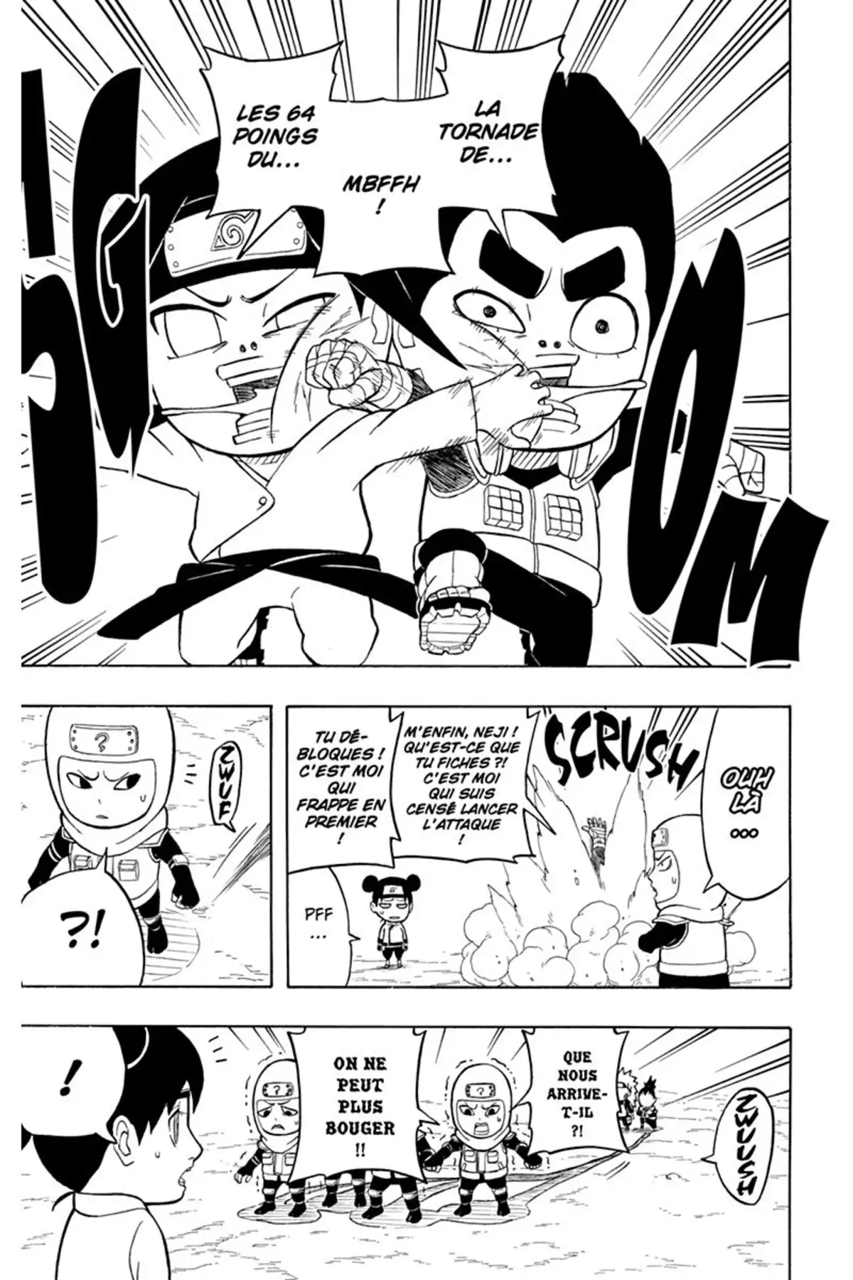Rock Lee – Les péripéties d’un ninja en herbe Volume 2 page 72