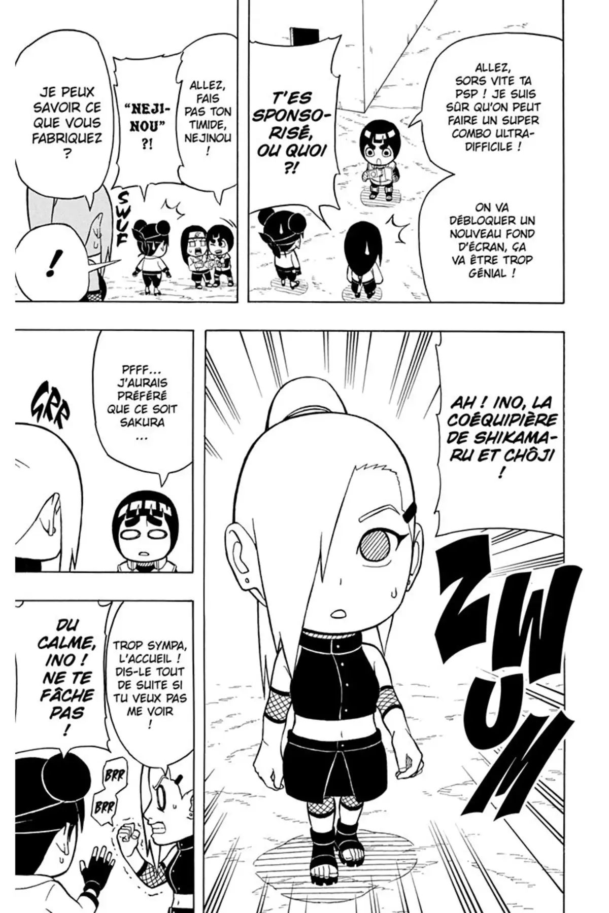 Rock Lee – Les péripéties d’un ninja en herbe Volume 2 page 76