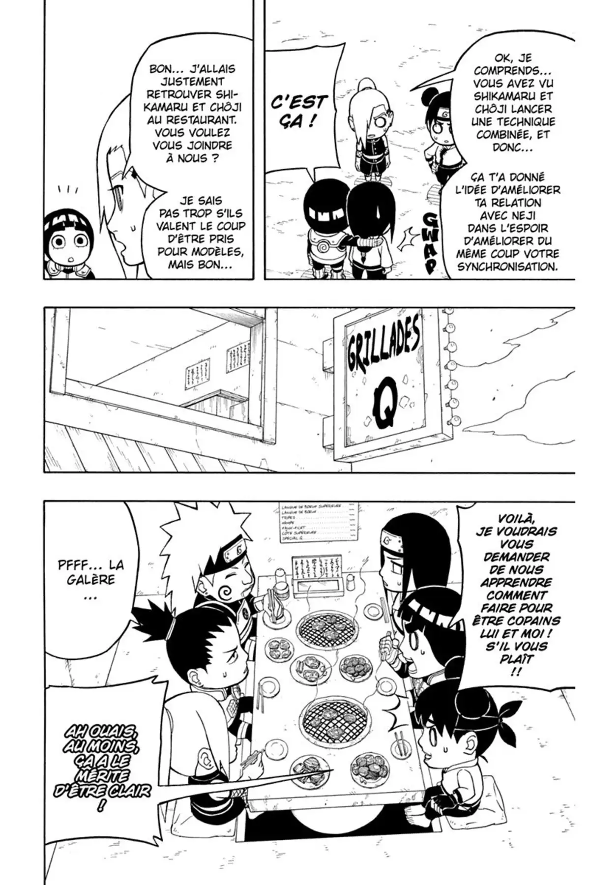 Rock Lee – Les péripéties d’un ninja en herbe Volume 2 page 77