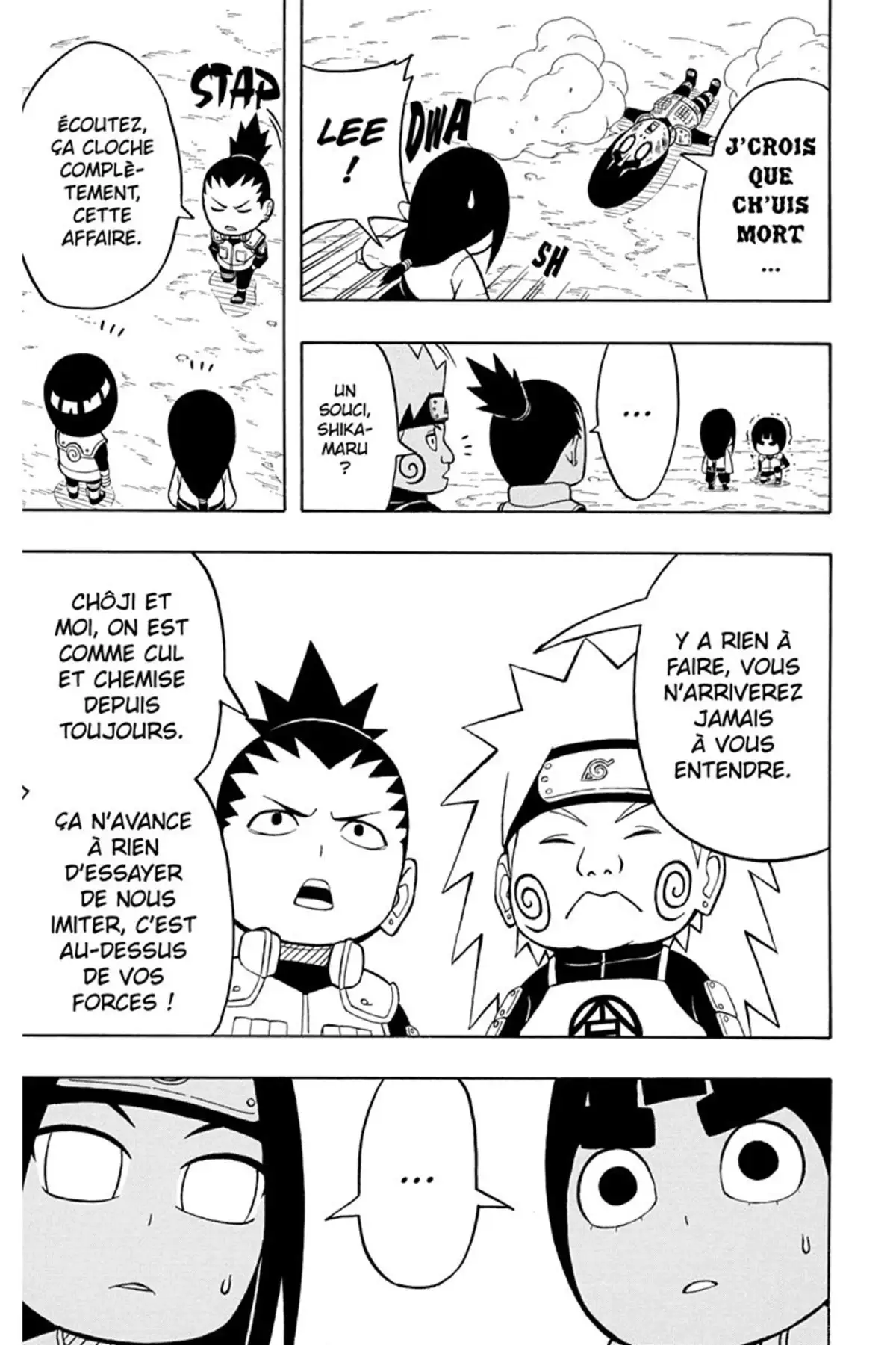 Rock Lee – Les péripéties d’un ninja en herbe Volume 2 page 88