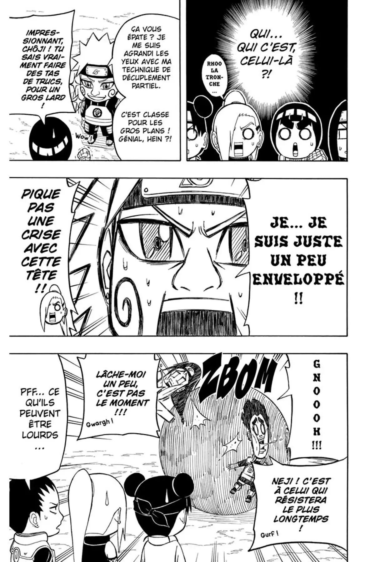 Rock Lee – Les péripéties d’un ninja en herbe Volume 2 page 96