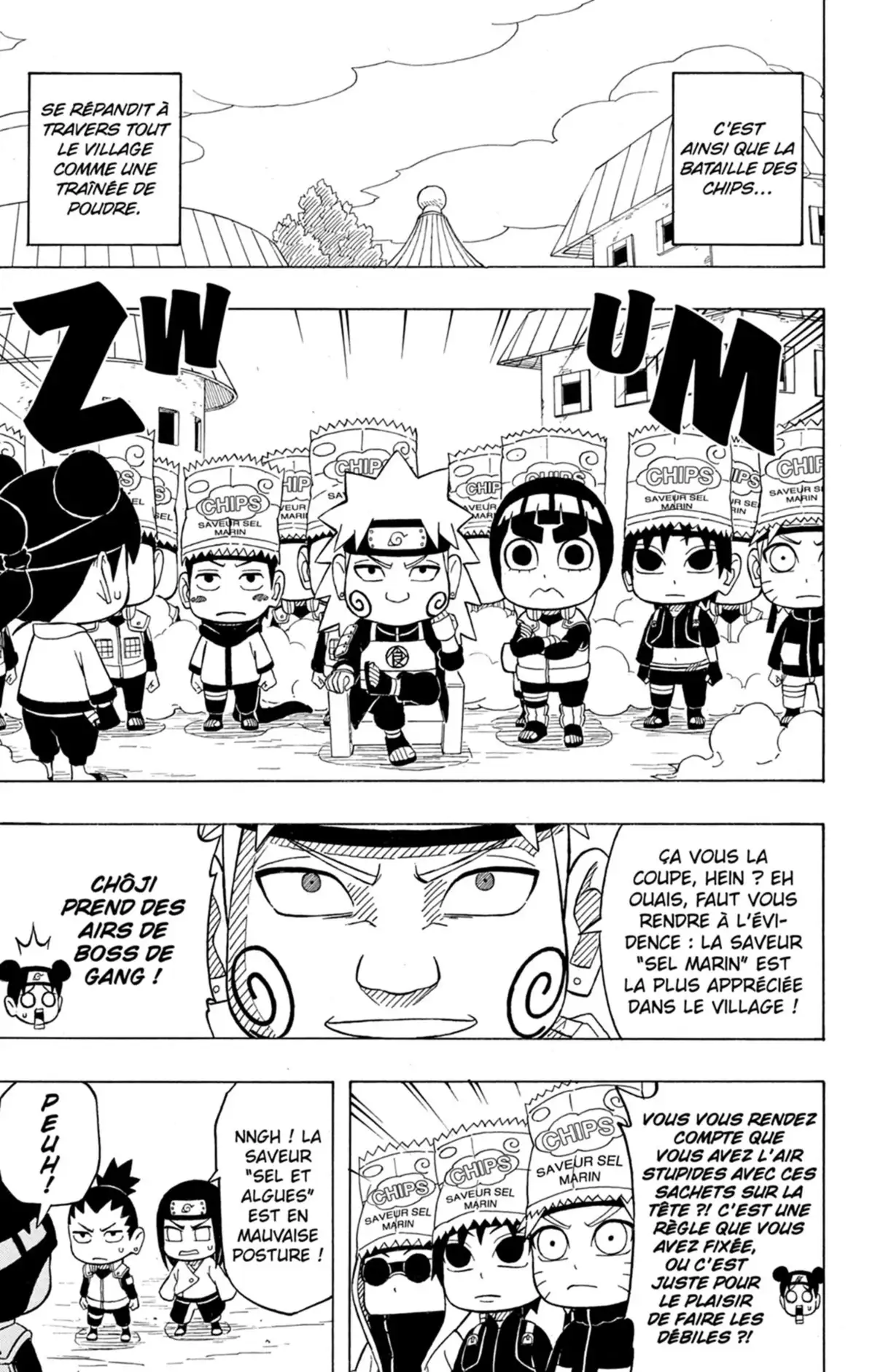 Rock Lee – Les péripéties d’un ninja en herbe Volume 5 page 16