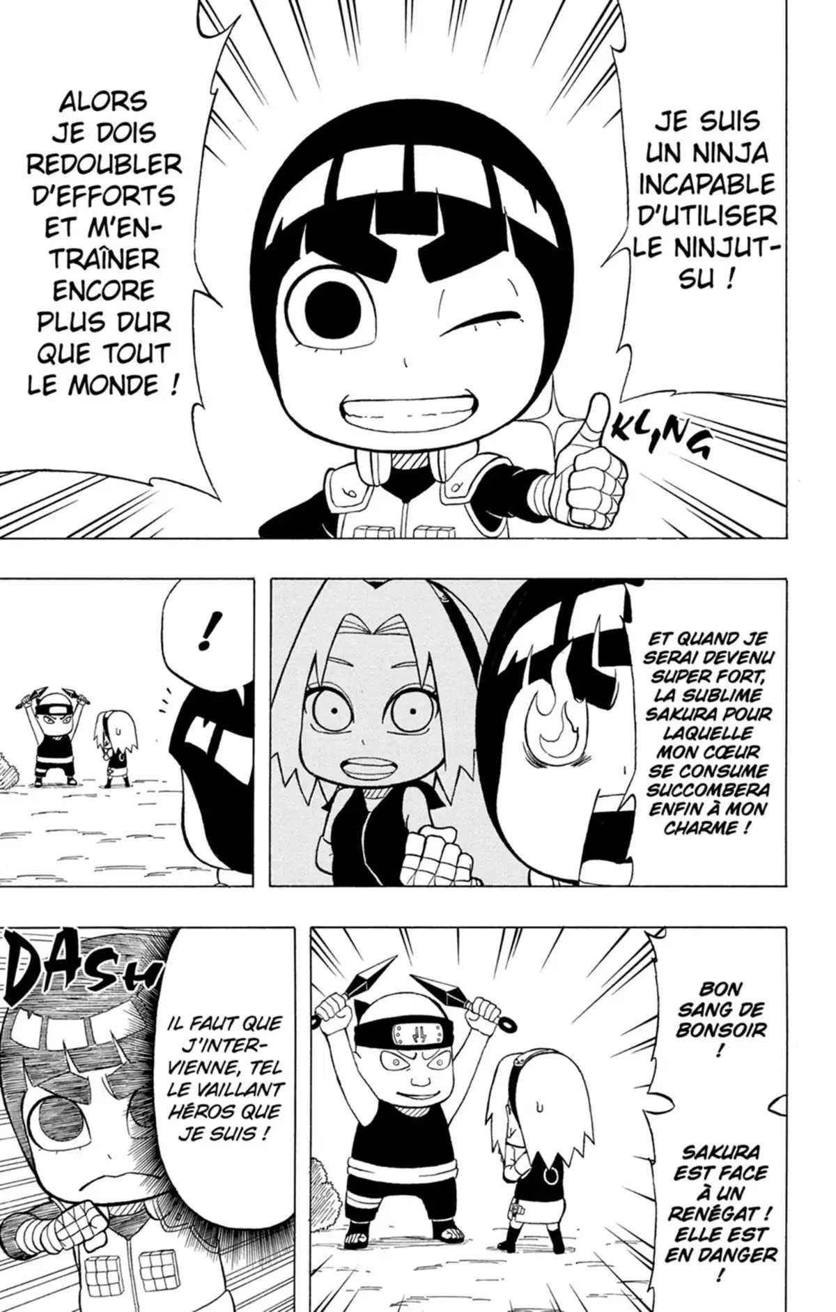 Rock Lee – Les péripéties d’un ninja en herbe Volume 5 page 38