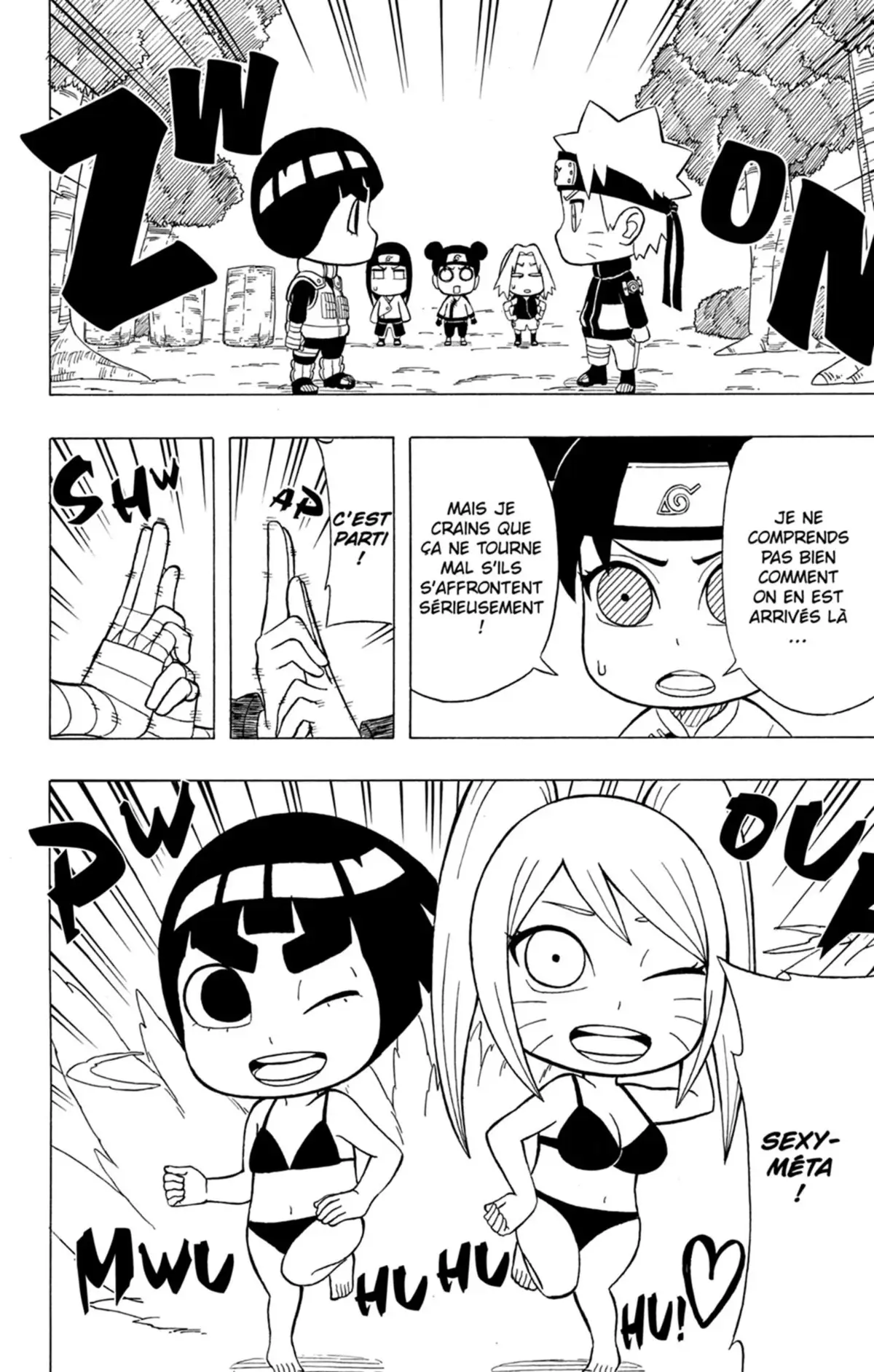 Rock Lee – Les péripéties d’un ninja en herbe Volume 5 page 45