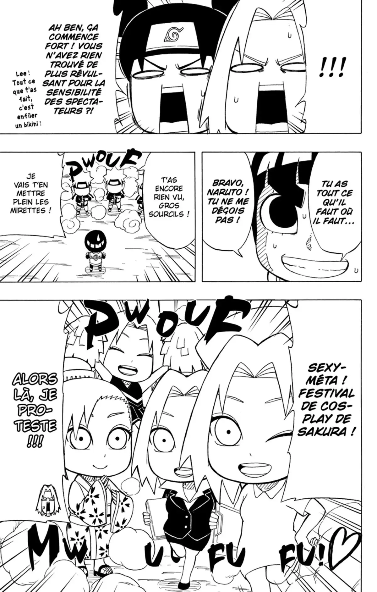 Rock Lee – Les péripéties d’un ninja en herbe Volume 5 page 46