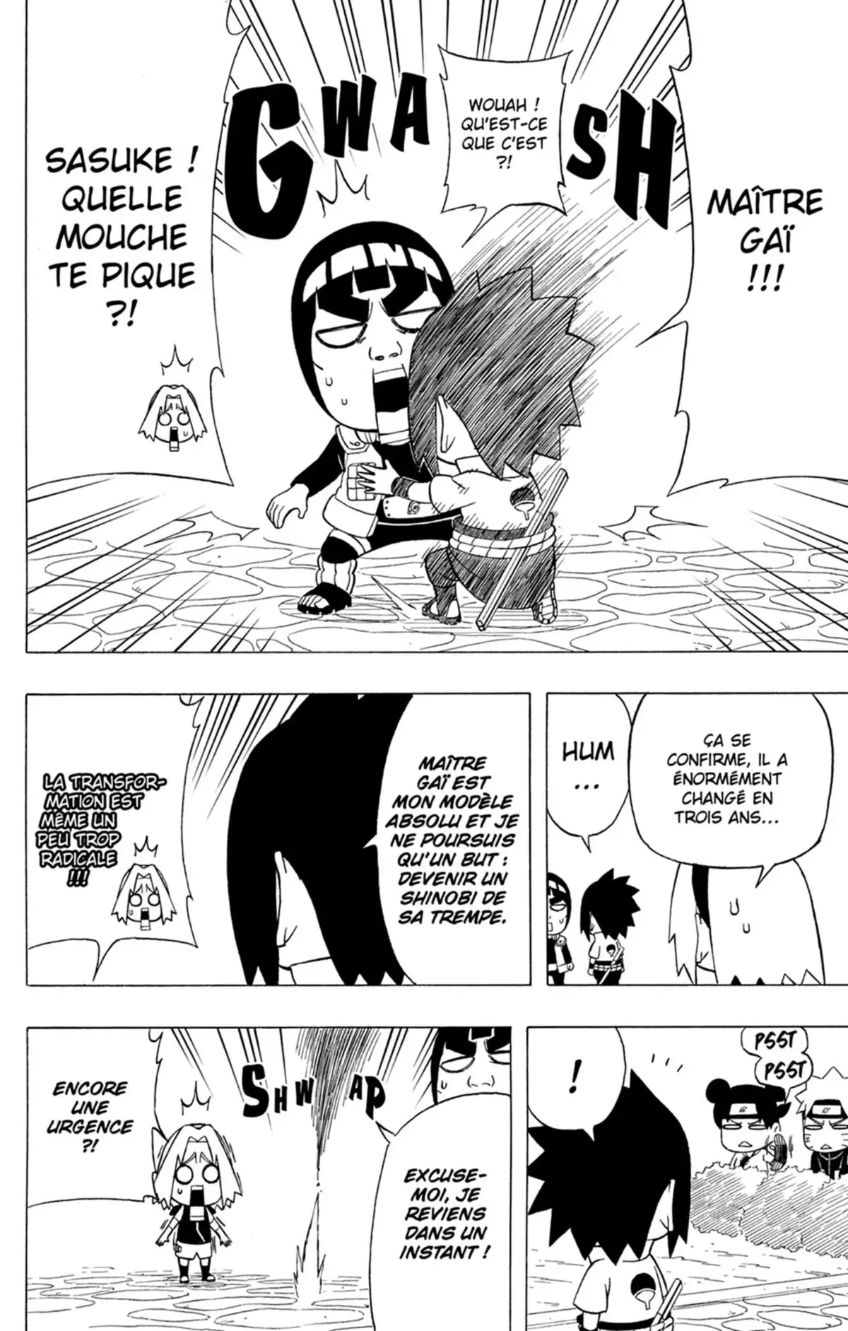 Rock Lee – Les péripéties d’un ninja en herbe Volume 5 page 77