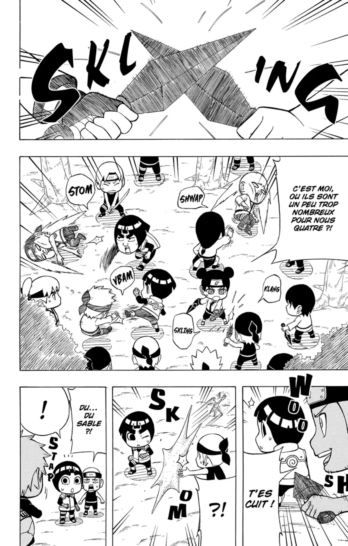 Rock Lee – Les péripéties d’un ninja en herbe Volume 5 page 95