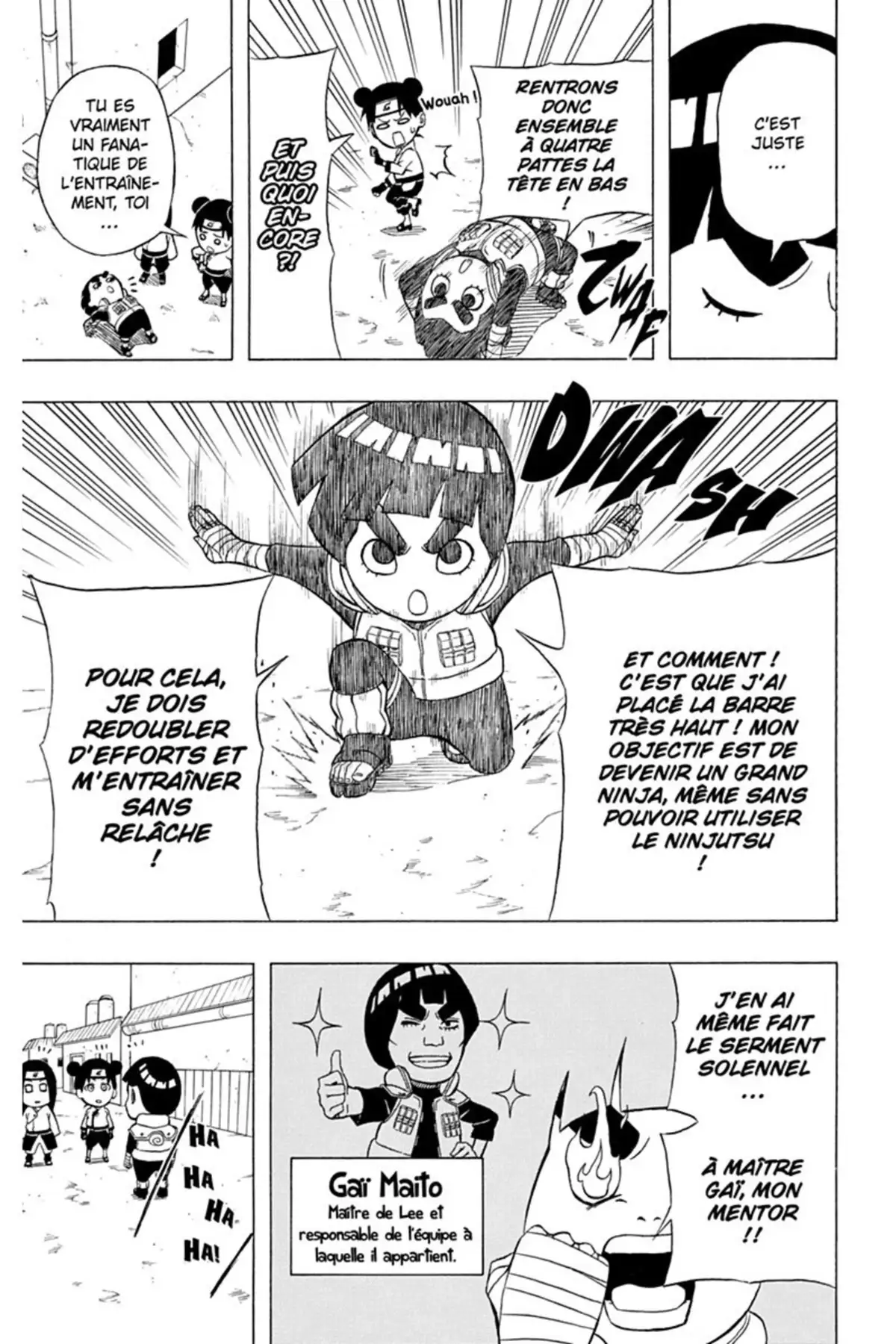 Rock Lee – Les péripéties d’un ninja en herbe Volume 1 page 10